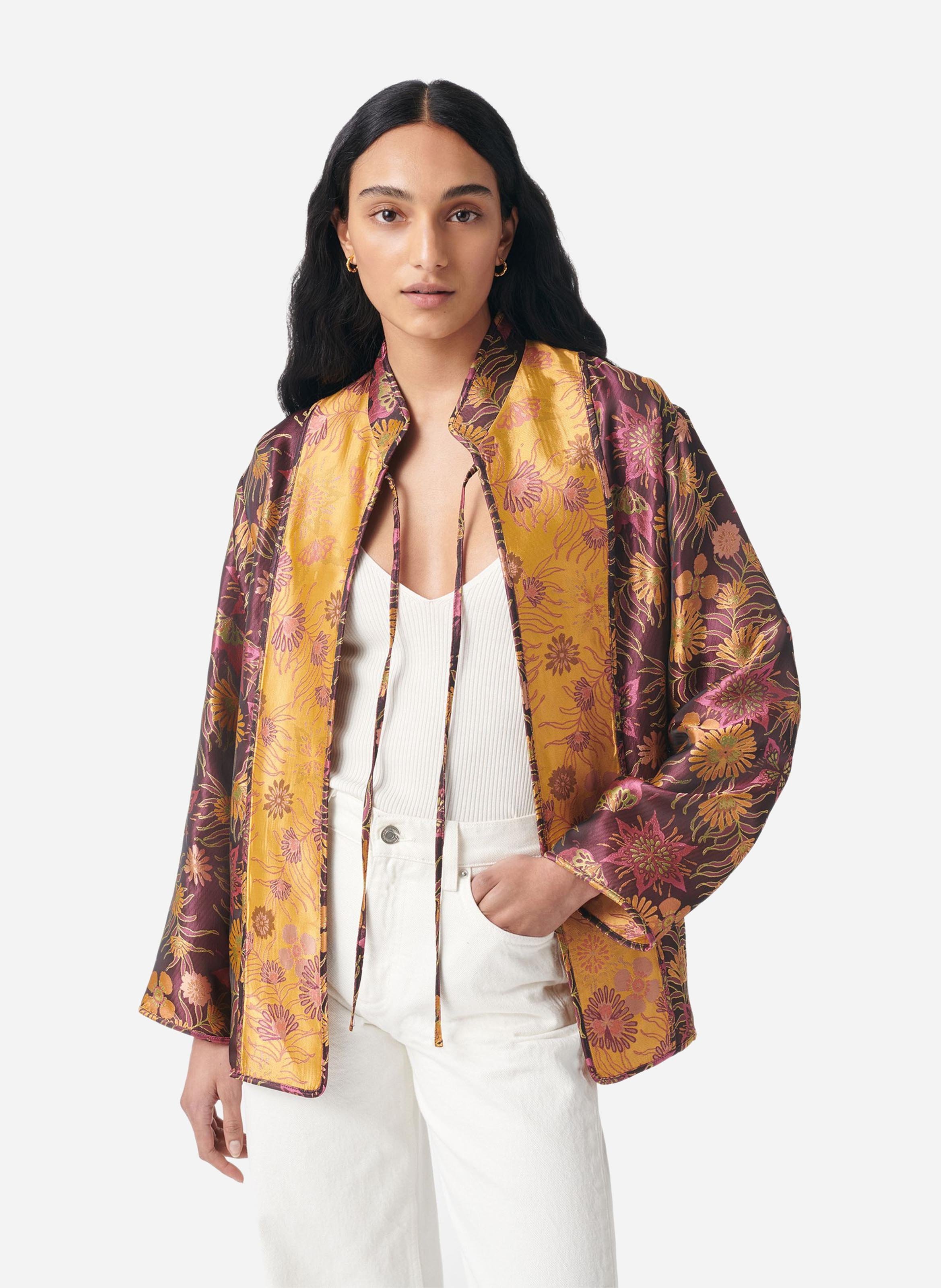 Gedrukte open kraagjas VANESSA BRUNO Veelkleurig