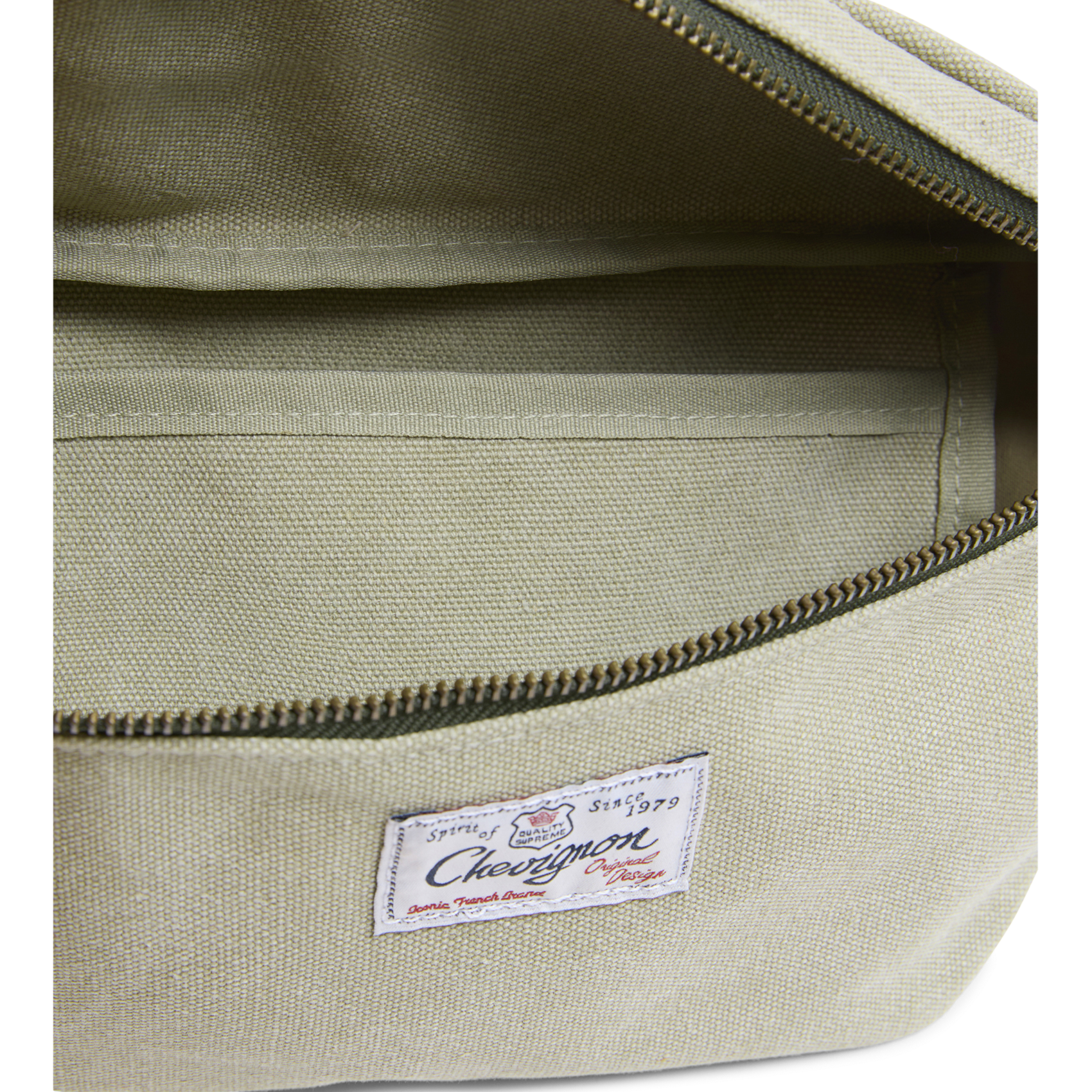 Sac banane en coton CHEVIGNON Vert