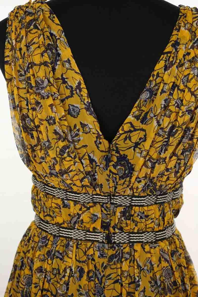 Robe ISABEL MARANT ÉTOILE - SECONDE MAIN Jaune