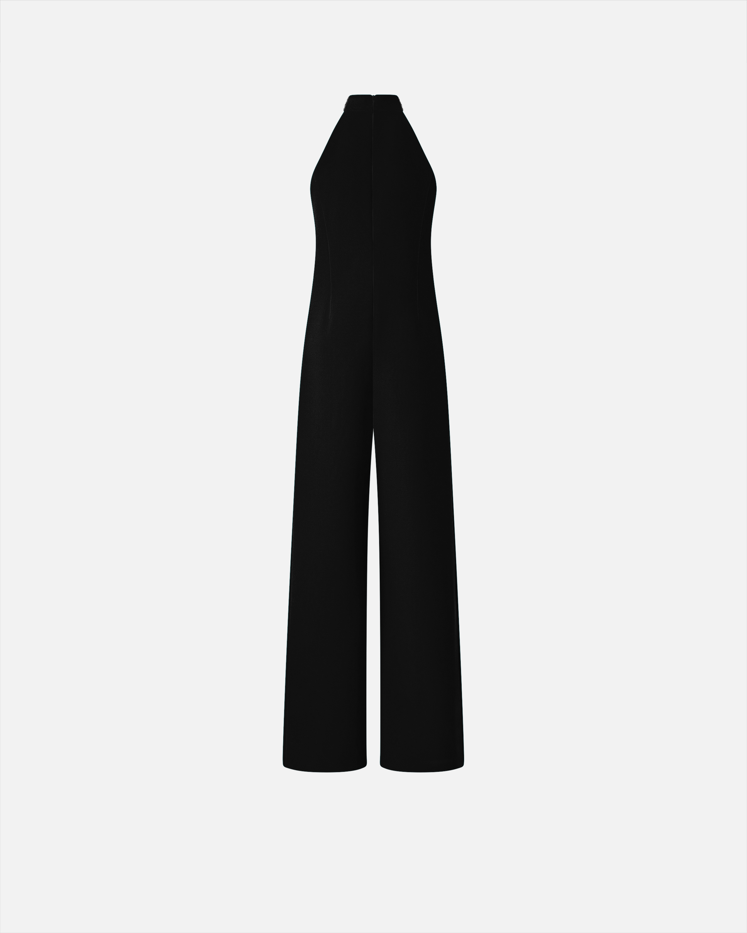Combinaison-pantalon à encolure américaine et bijou décoratif PINKO Noir