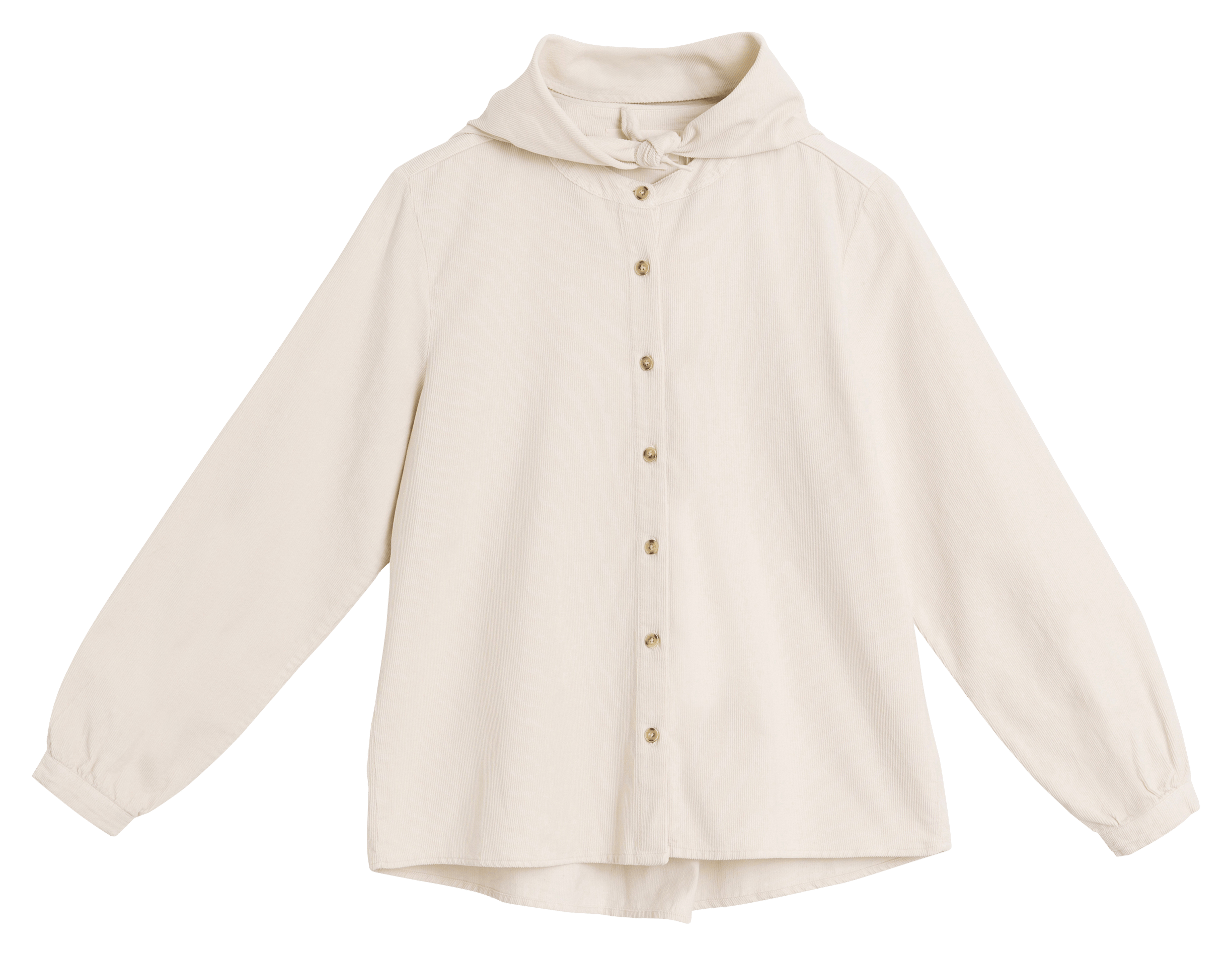 Loose-fit organic cotton shirt INDI & COLD Beige