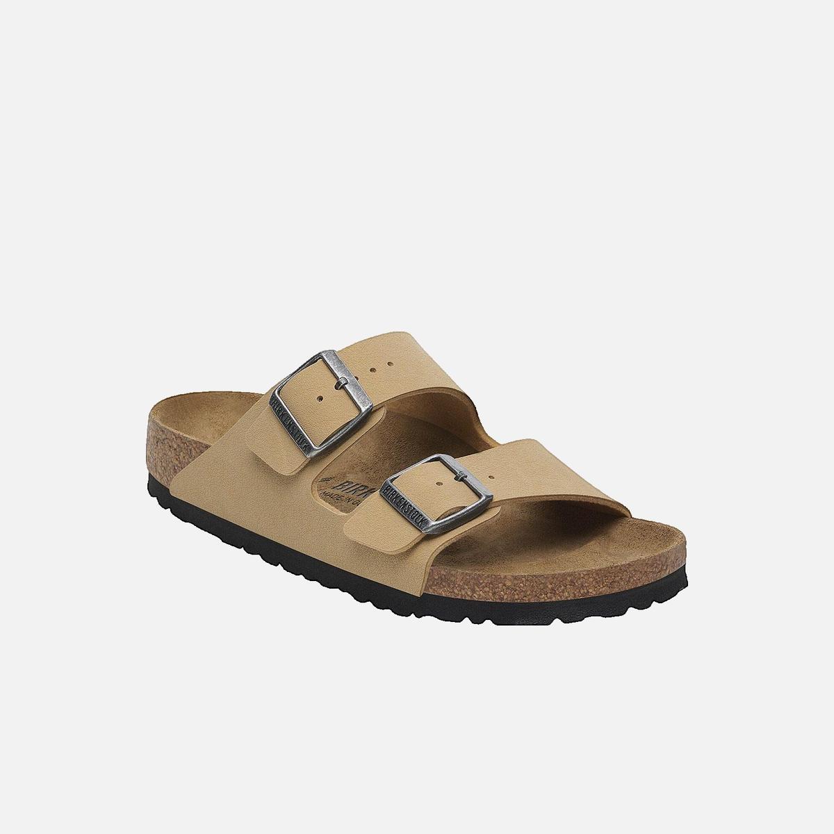 Sandales plates BIRKENSTOCK Beige