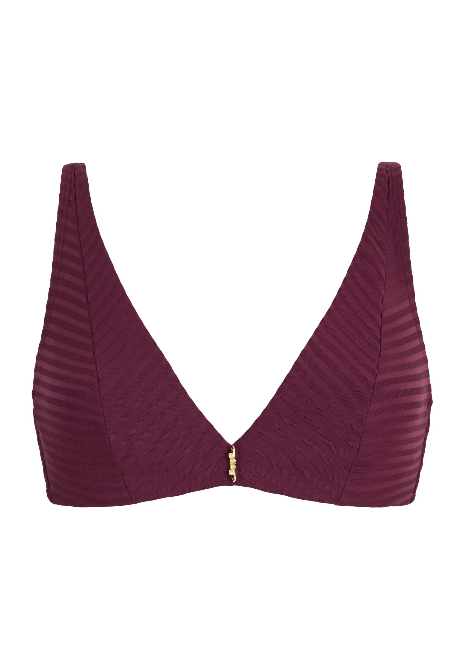 Triangle top swimsuit with full coverage AUBADE Red