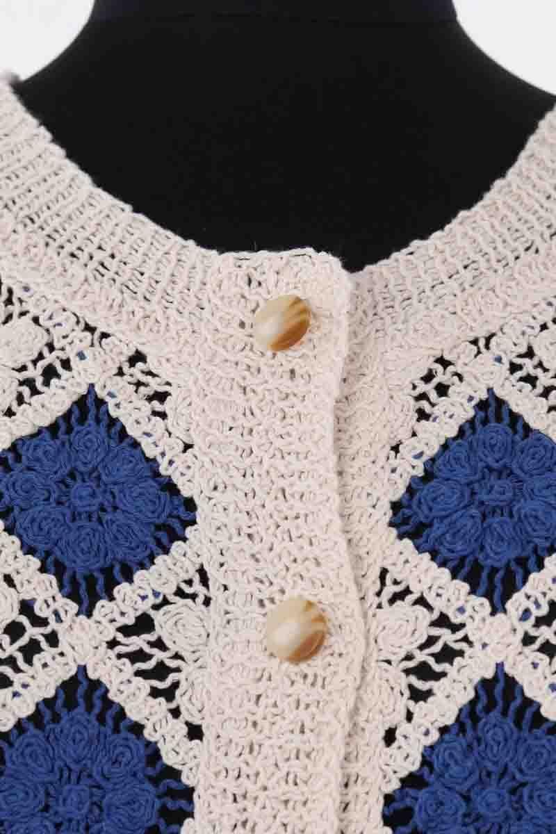 Azawood sleeveless top SEZANE - Seconde main White