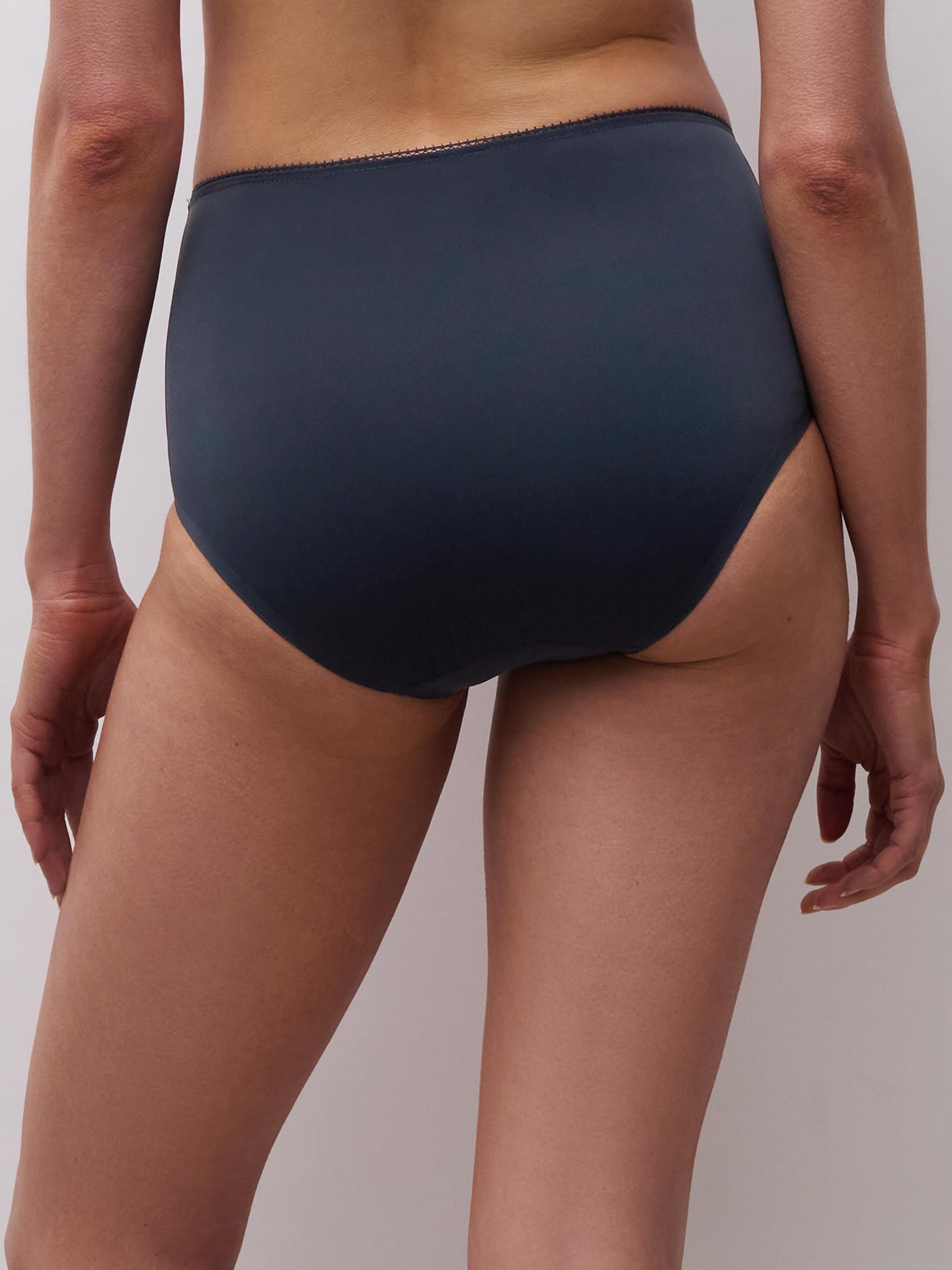 High-waisted lace panties | Blue CHANTELLE Women