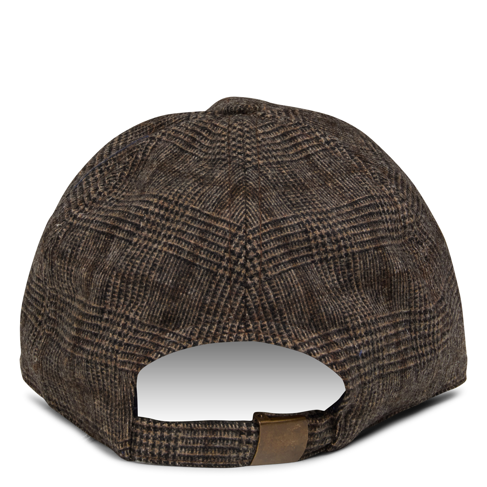Casquette imprimée en laine mélangée HARTFORD Marron