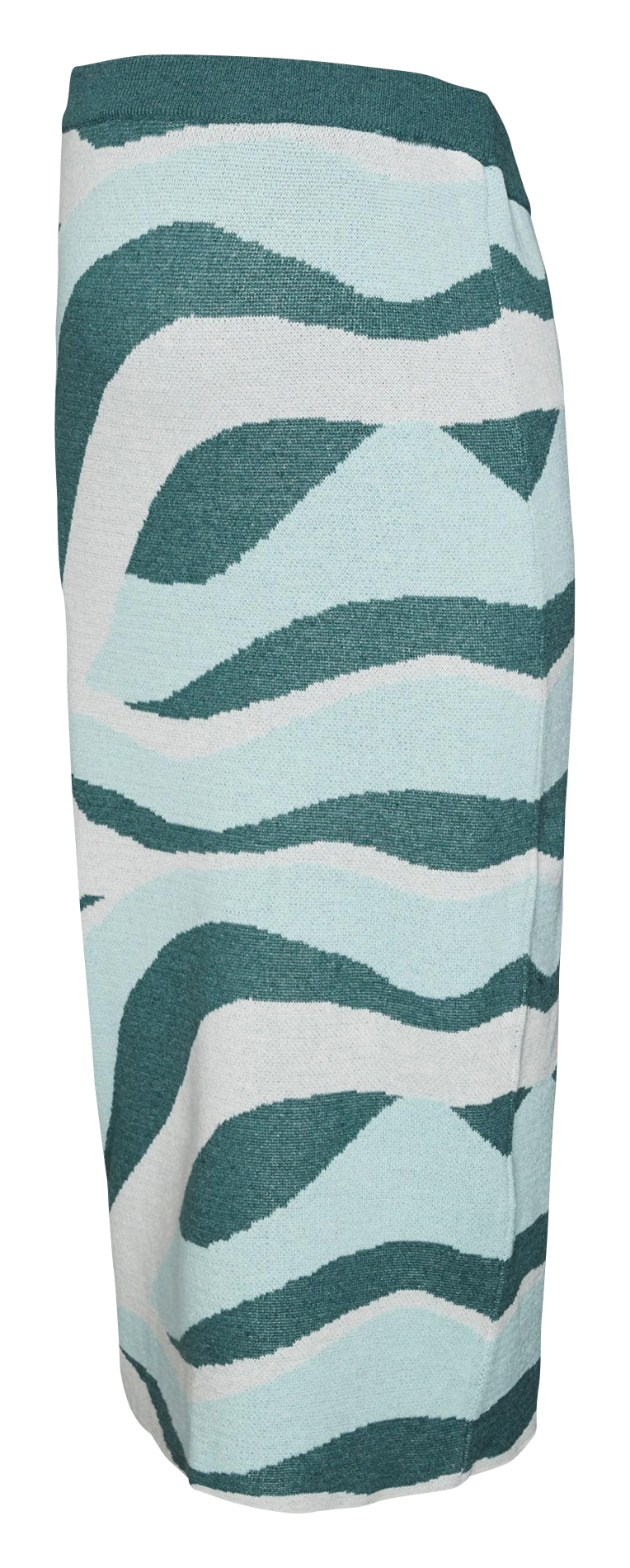 Knit maternity skirt MAMALICIOUS Blue