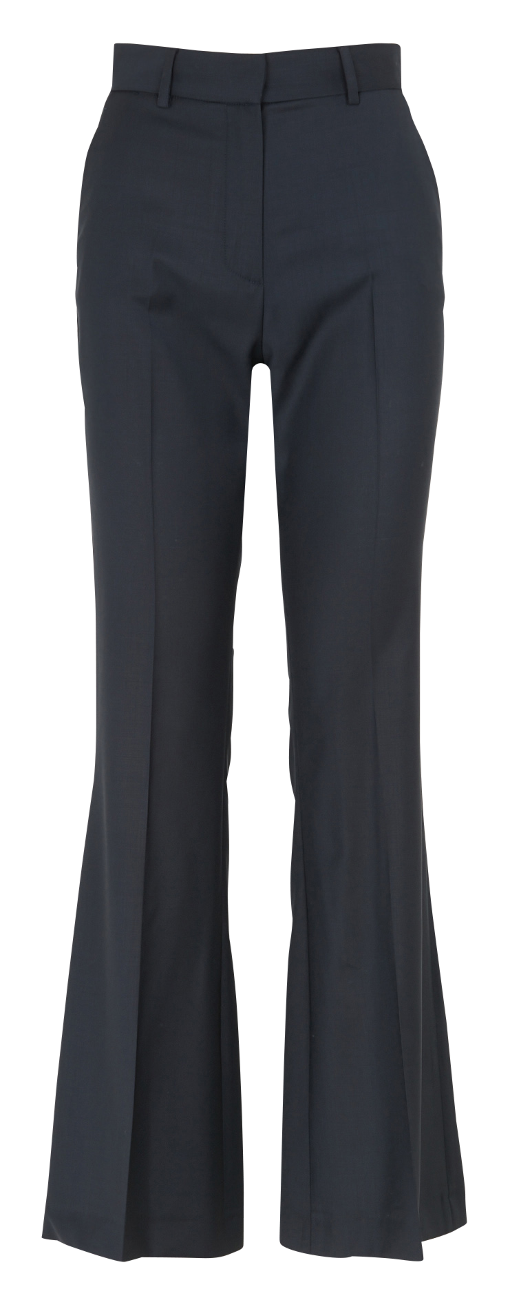 Flared virgin wool pants PAUL AND JOE Blue