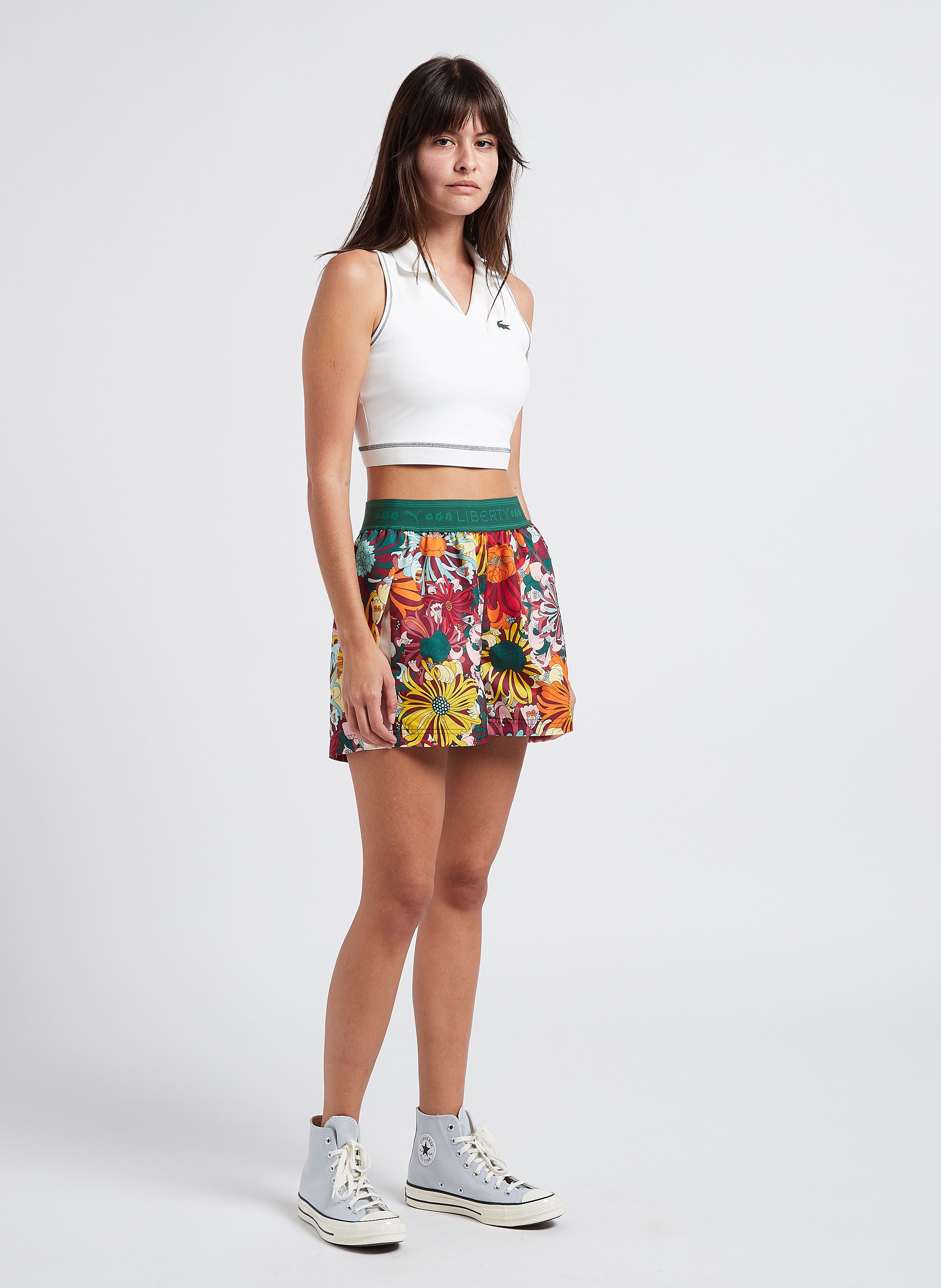 Floral Print Shorts Pristine-aop Puma - Women | Place des Tendances