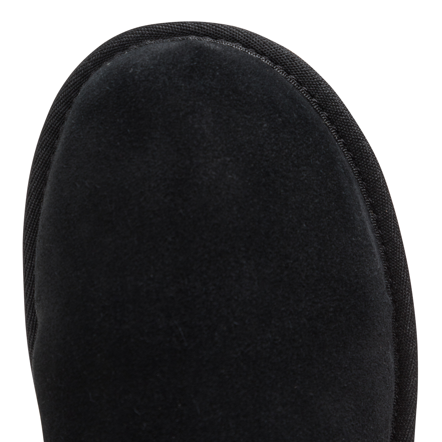 Bottines compensées en cuir velours UGG Noir