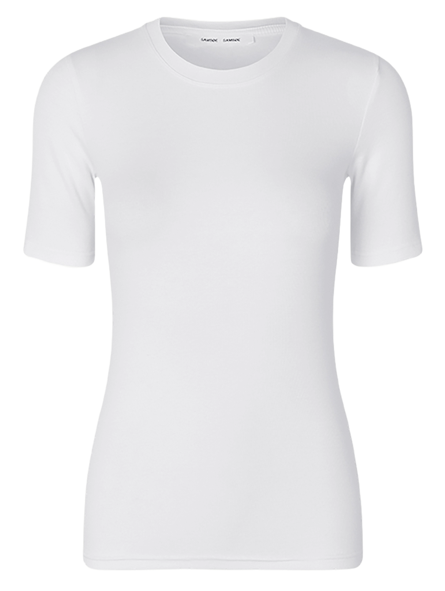Short-sleeved organic cotton t-shirt SAALEXO White