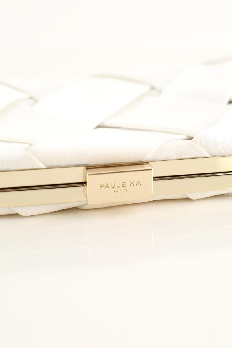 White clutch PAULE KA - Seconde main White