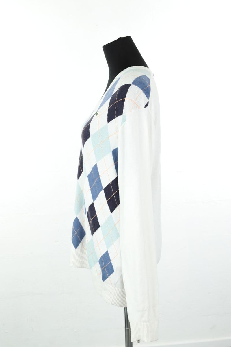 Cotton sweater LACOSTE - SECONDE MAIN Multicolored