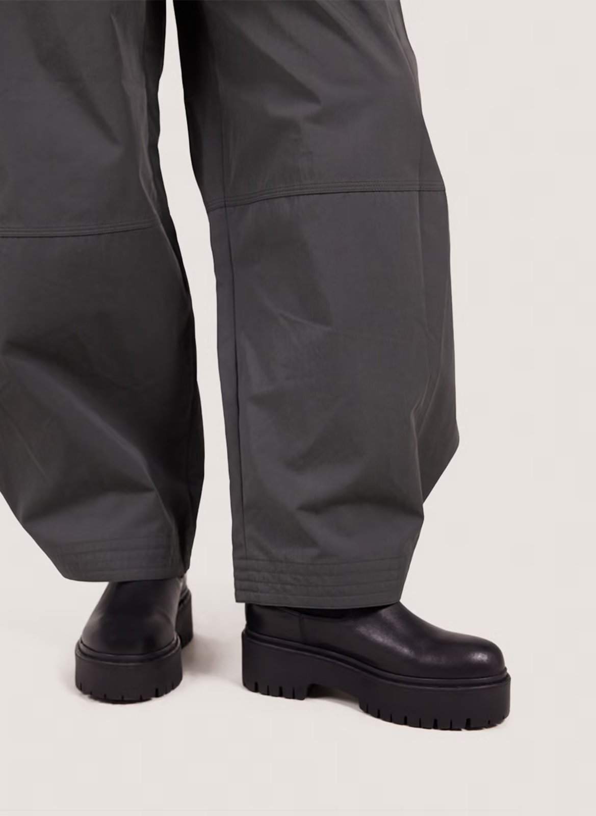 Leather mid-calf boots JONAK Black