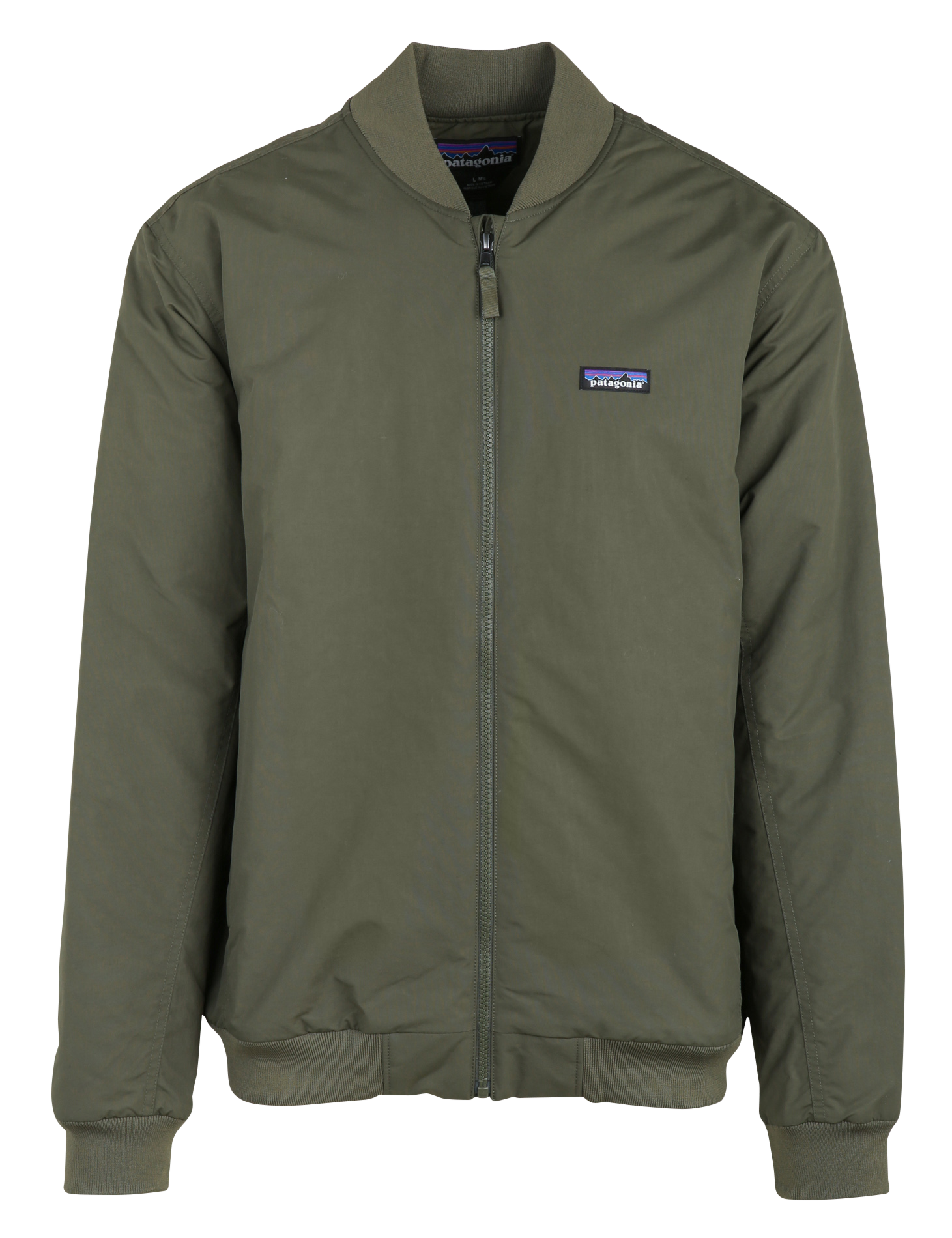 Solid Oversized Zip-up Jacket PATAGONIA Green