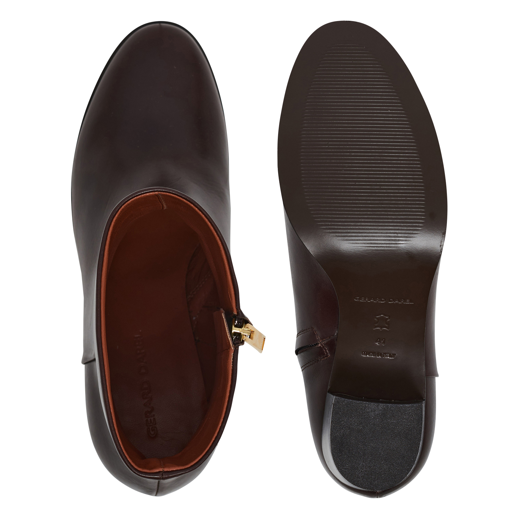 Bottines en cuir GERARD DAREL Marron