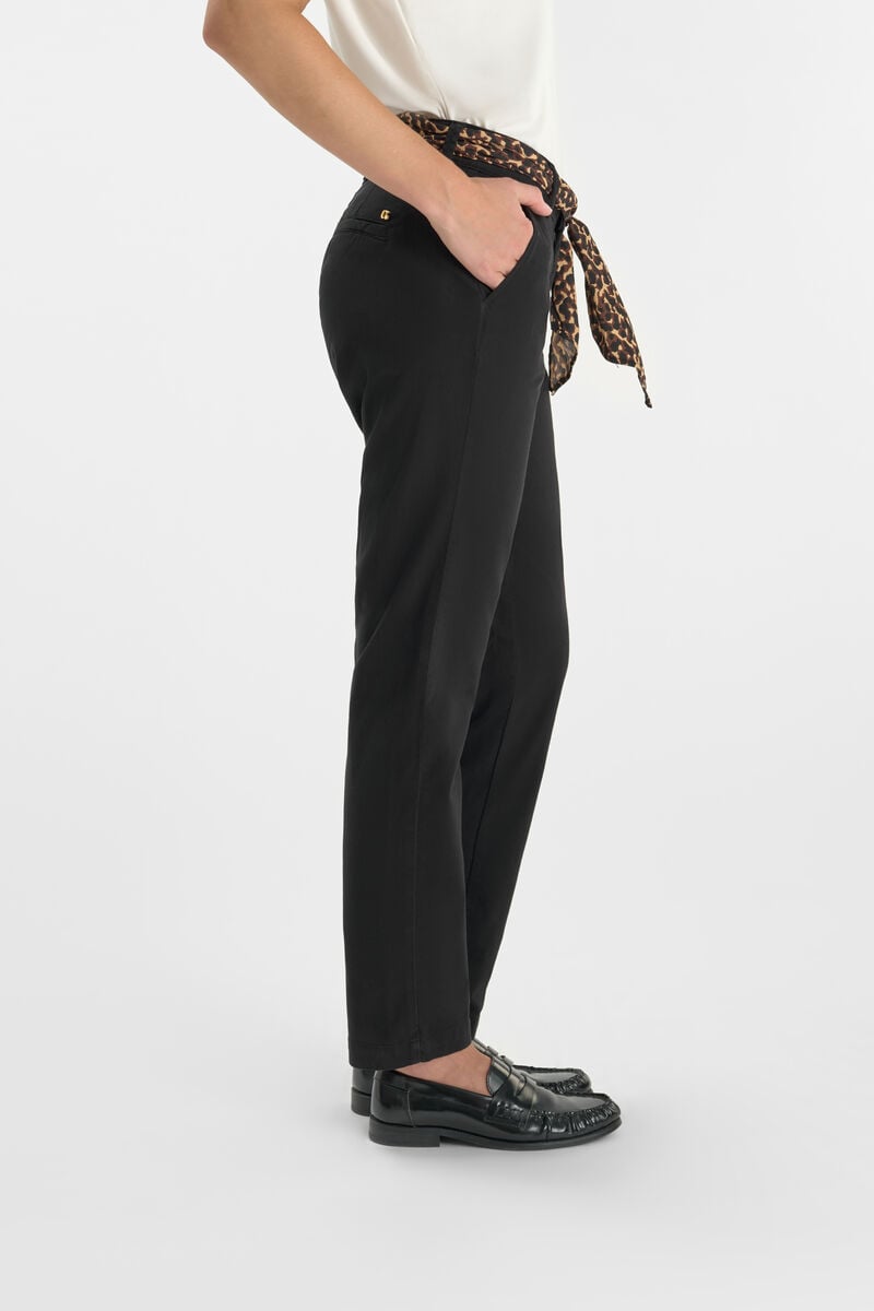 Straight pants Black