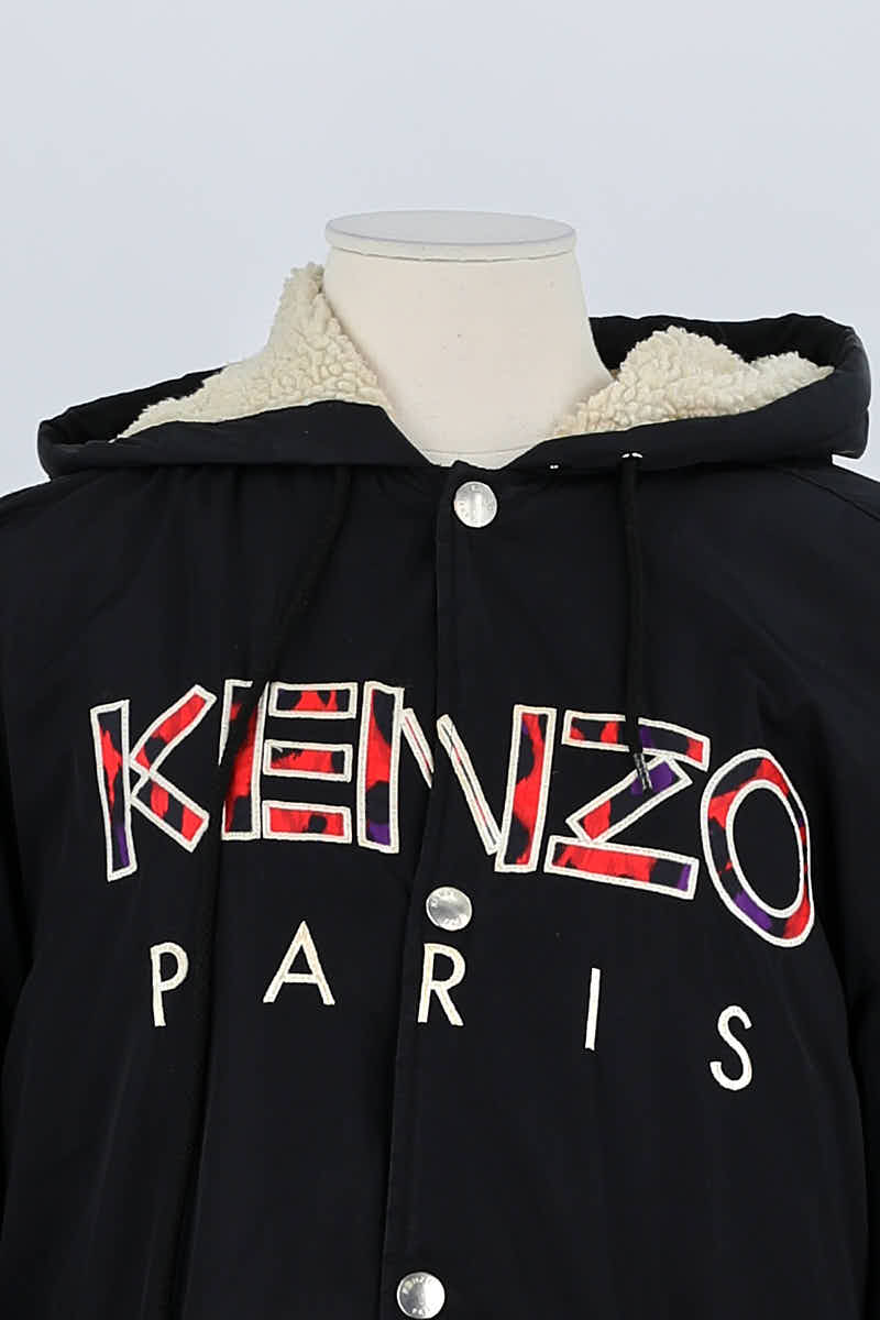 Coat KENZO - SECONDE MAIN Black