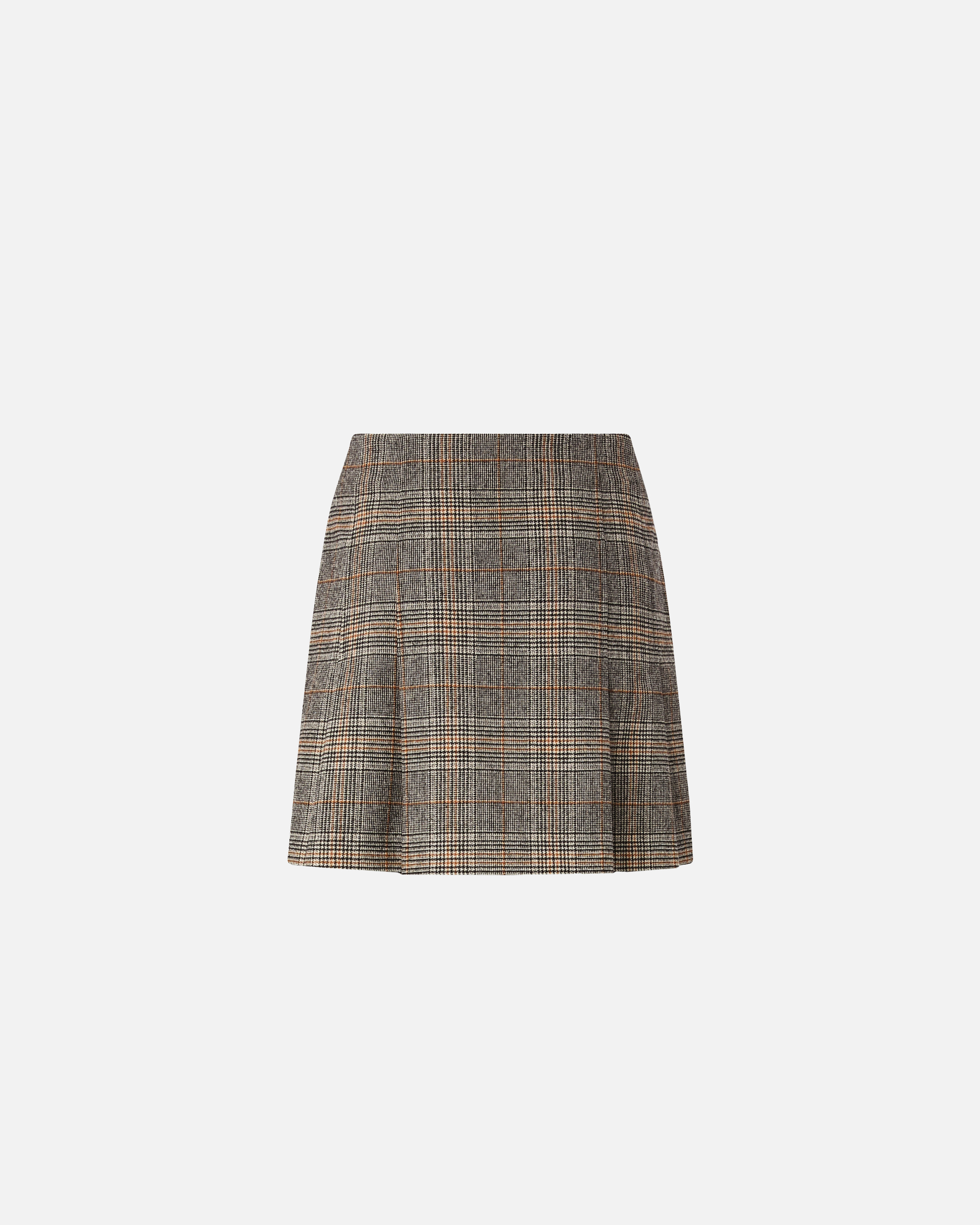Plaid wrap mini skirt PINKO Multicolored