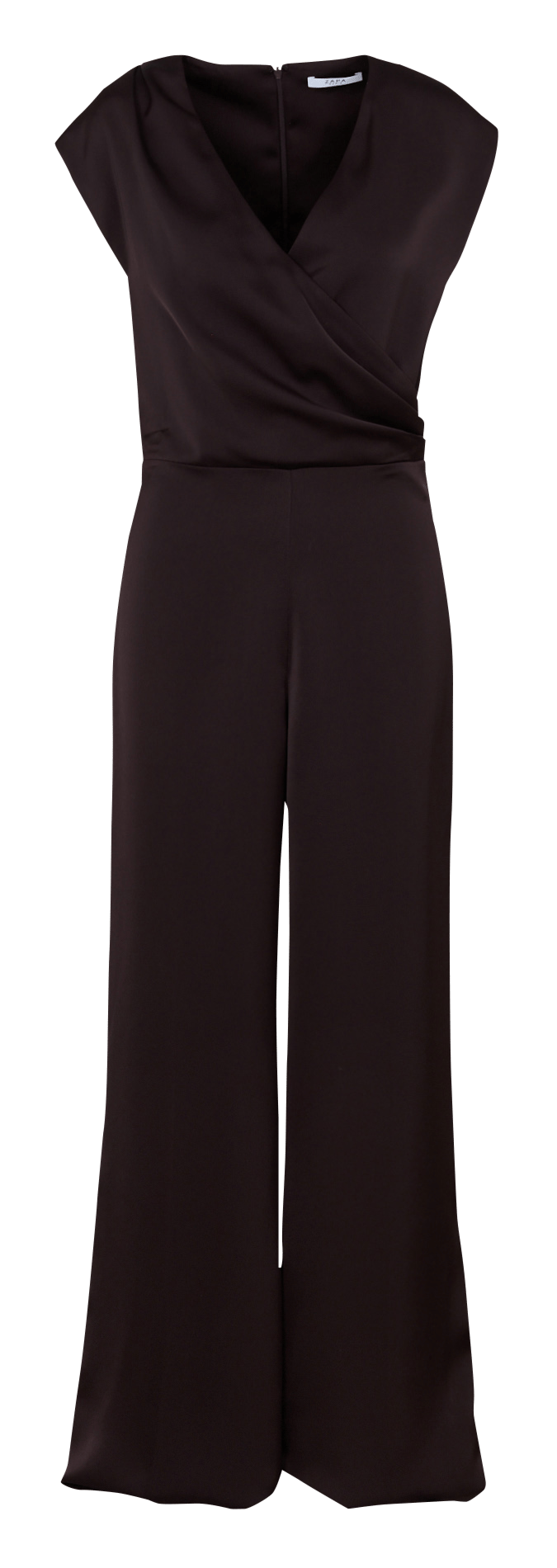 Combinaison large satinée ZAPA Marron