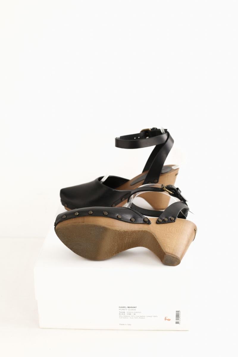 Clogs ISABEL MARANT - Seconde Main Black