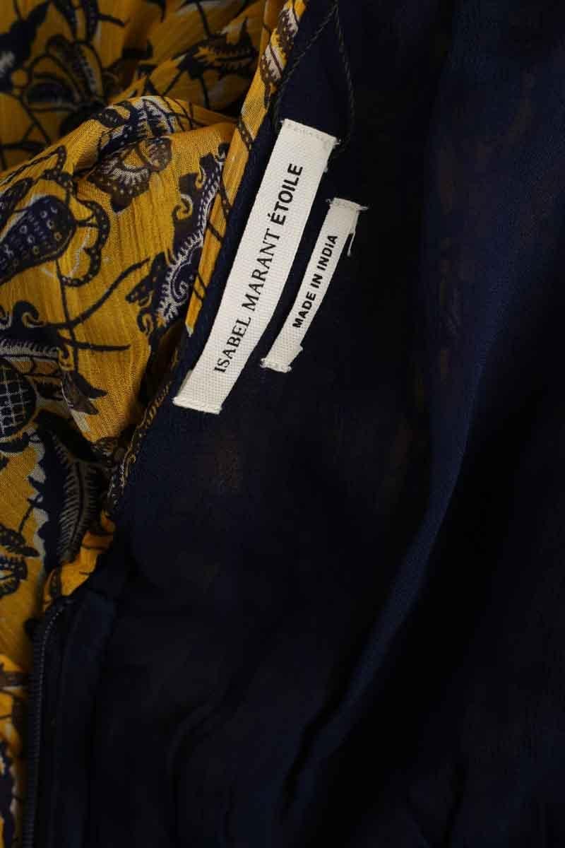 Robe ISABEL MARANT ÉTOILE - SECONDE MAIN Jaune