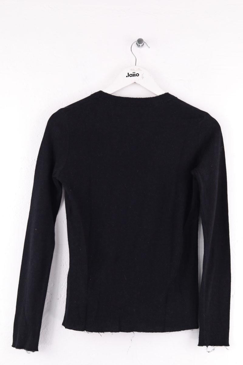Wrap over top MAJESTIC FILATURES - SECONDE MAIN Black