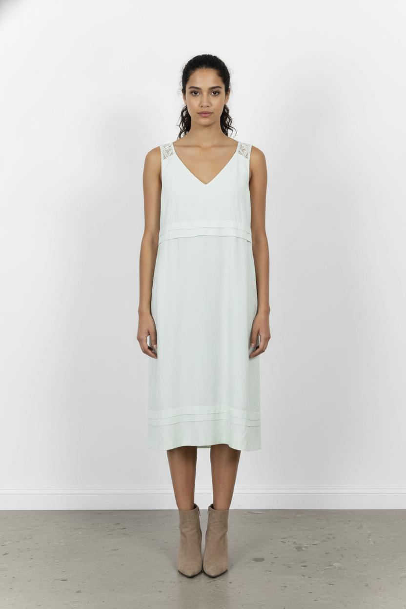 Robe courte & midi COMPTOIR DES COTONNIERS - Seconde main Vert
