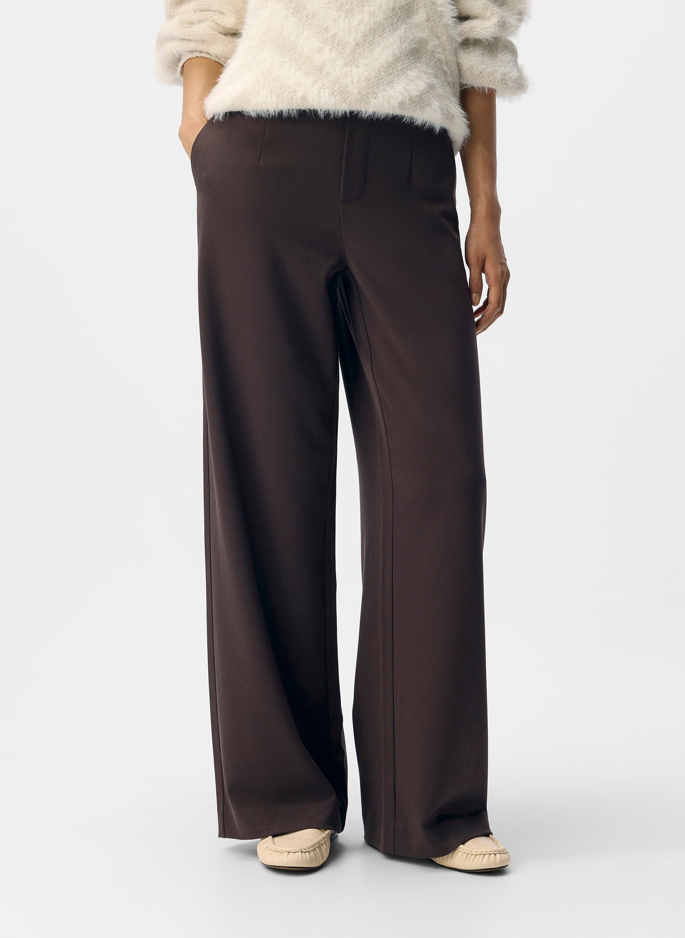 Fließende Bundfaltenhose OBJECT