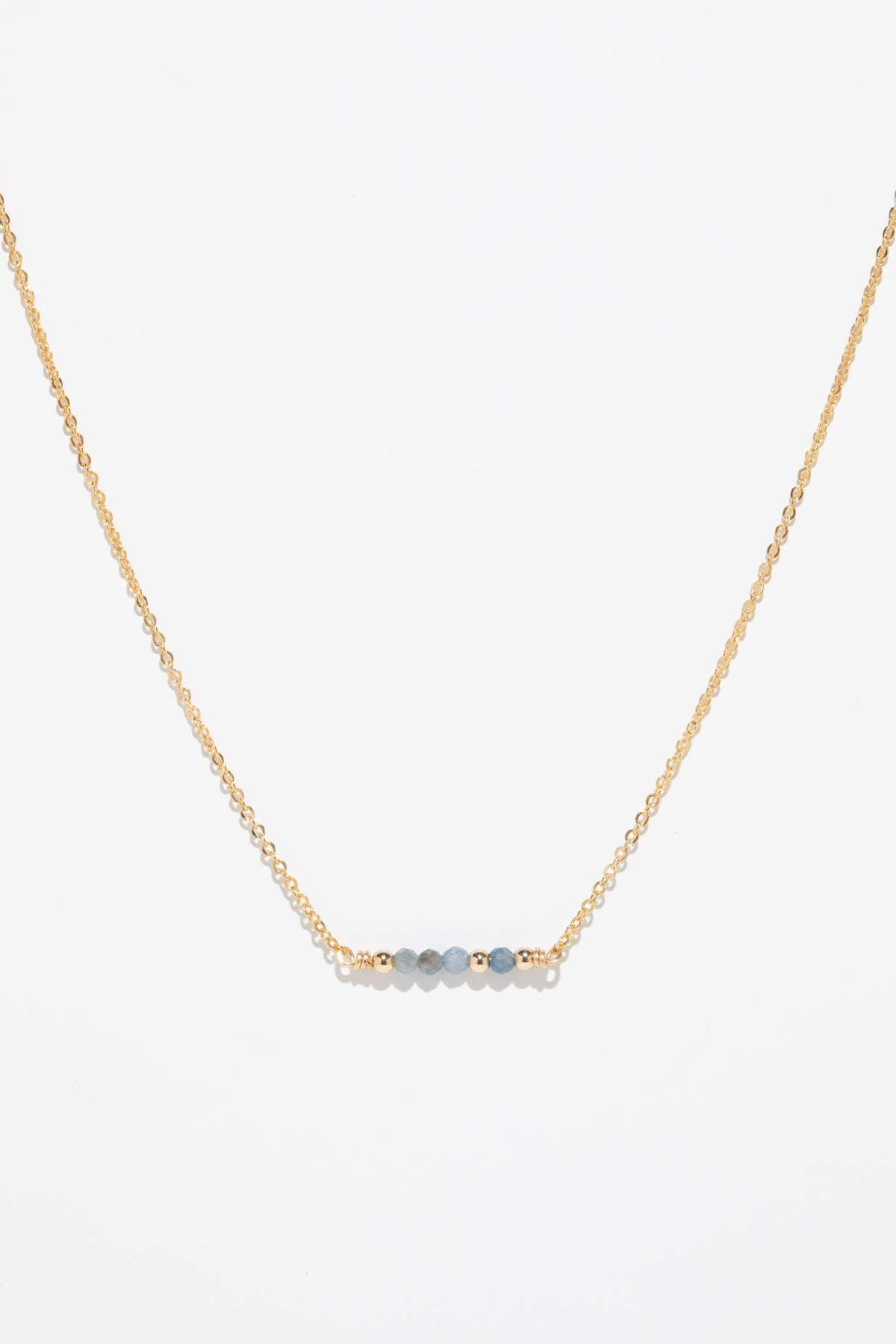 Thea Short Necklace - Sapphire YAY Blue