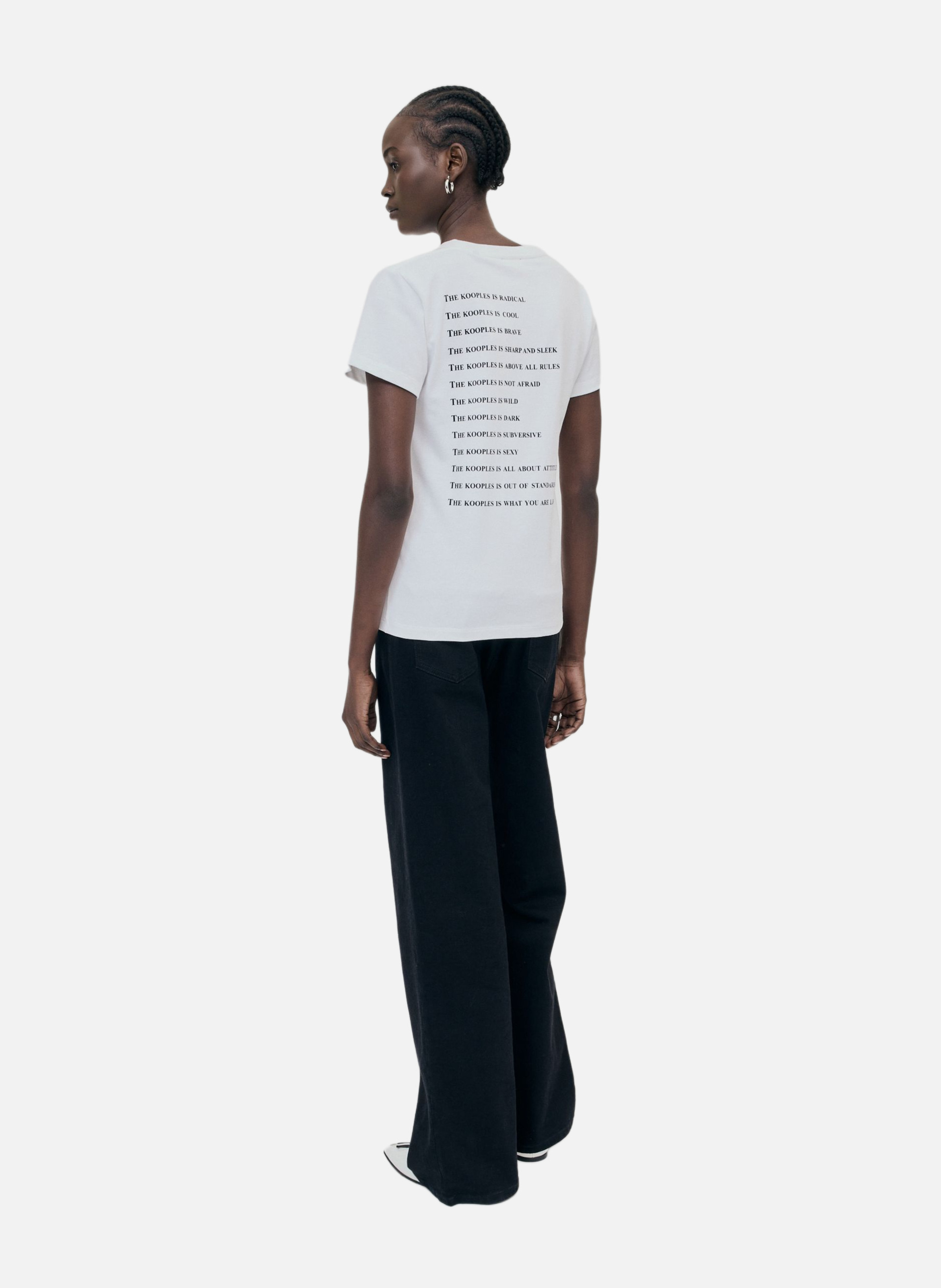 T-shirt THE KOOPLES White