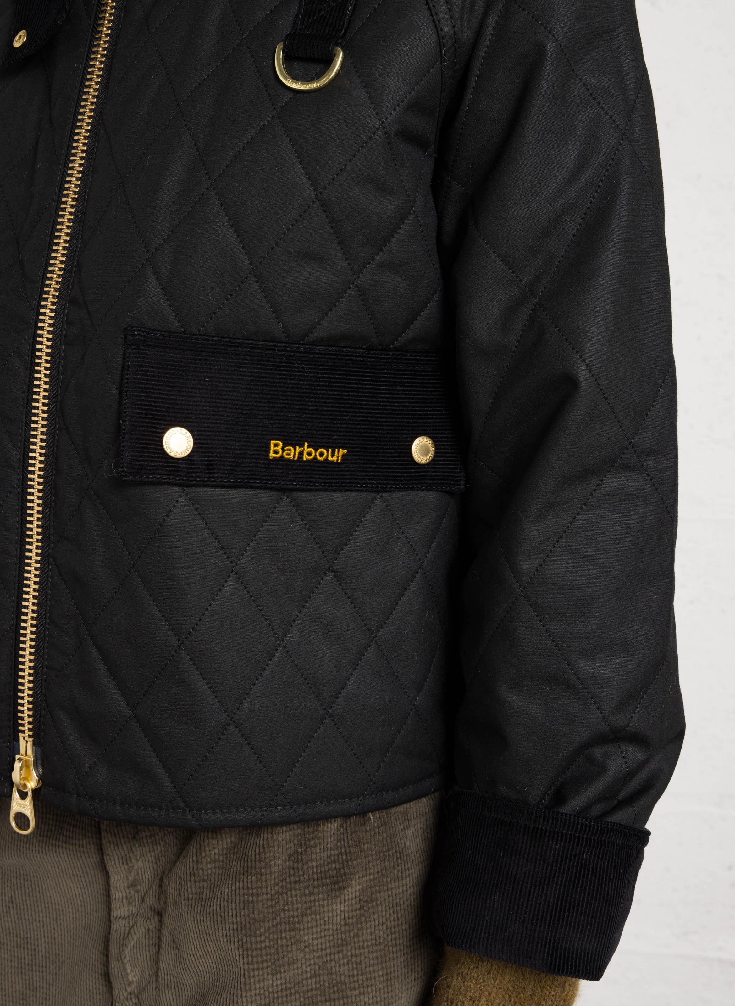 Steppjacke aus Baumwolle BARBOUR Schwarz
