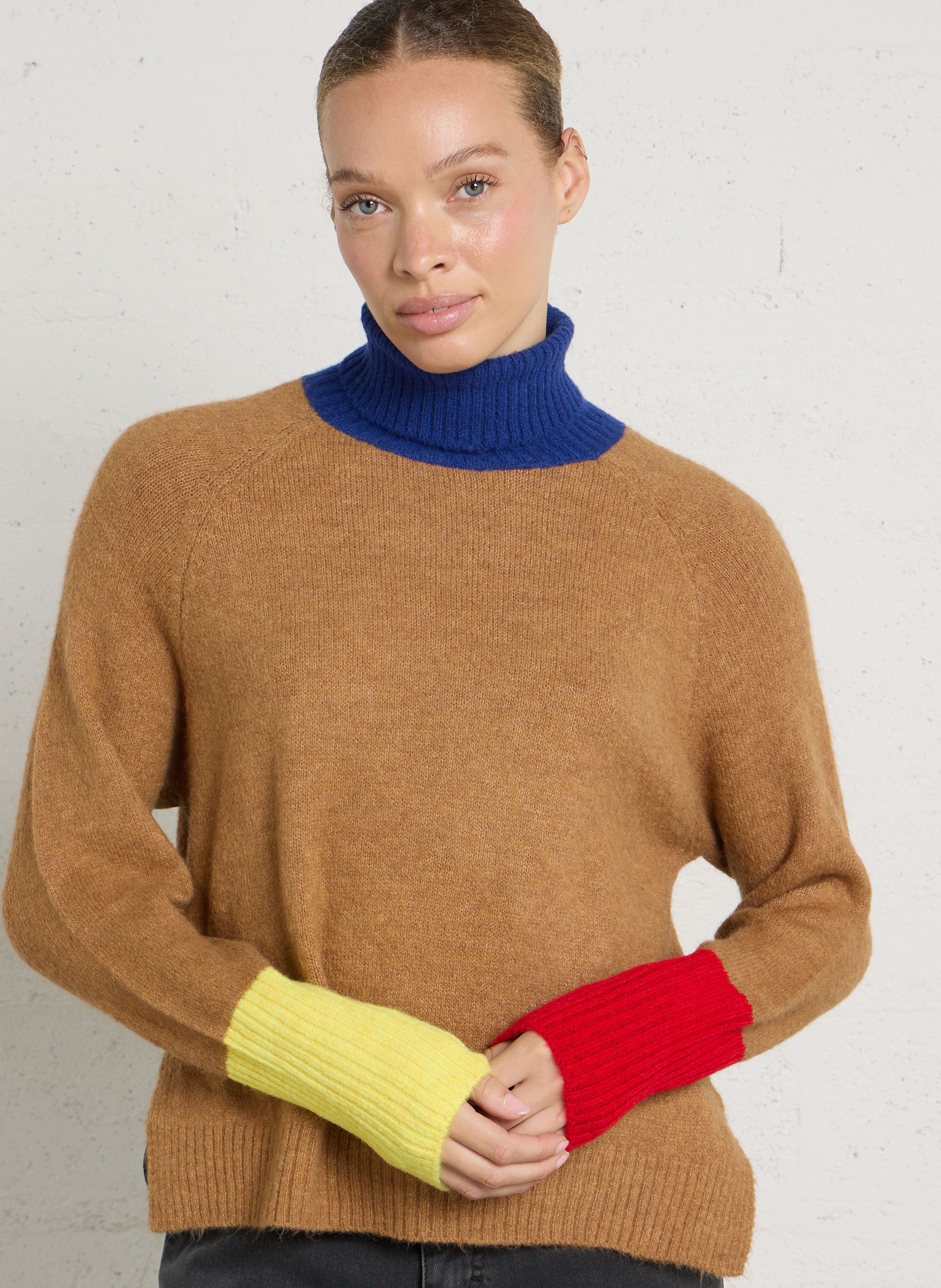 Poncho mit Rollkragen DR BLOOM