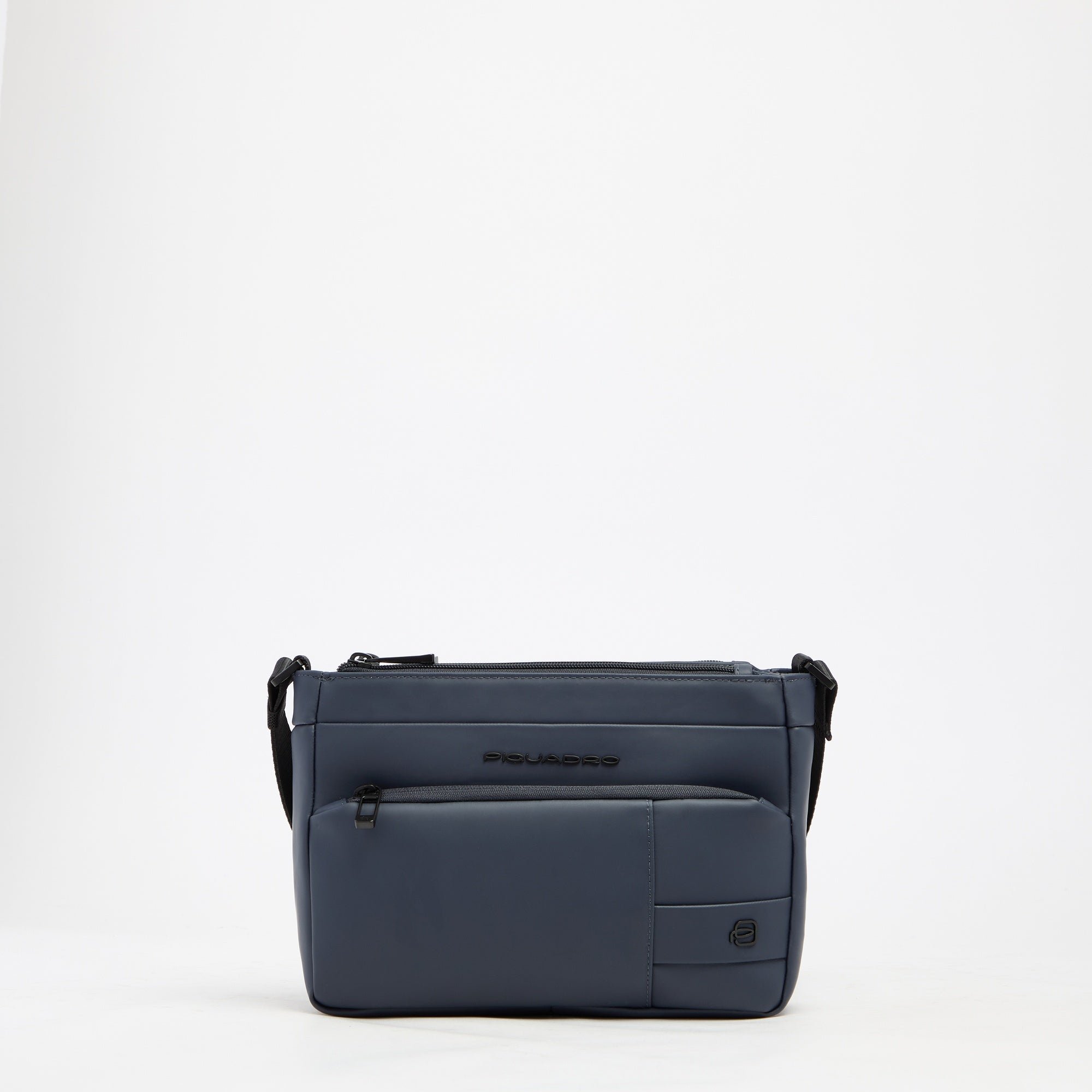 Men's water-repellent shoulder bag PIQUADRO Blue