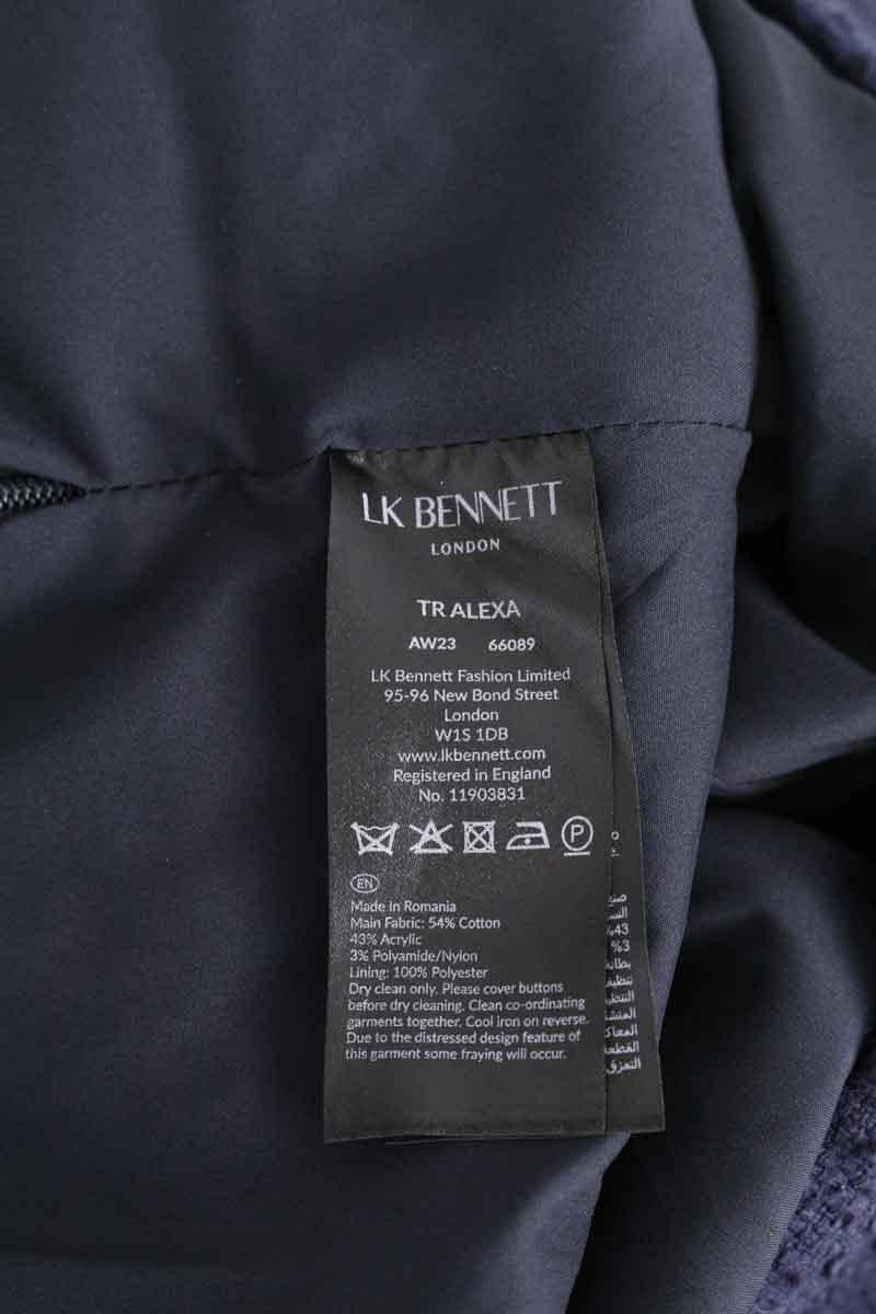 Straight-leg pants LK BENNETT - Seconde Main Blue