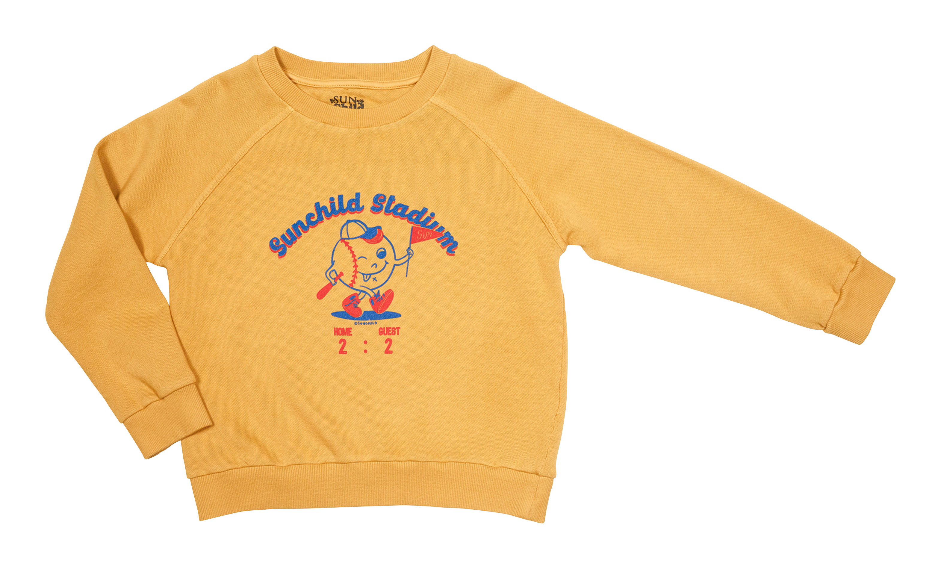 Sweat manches longues  SUNCHILD Jaune