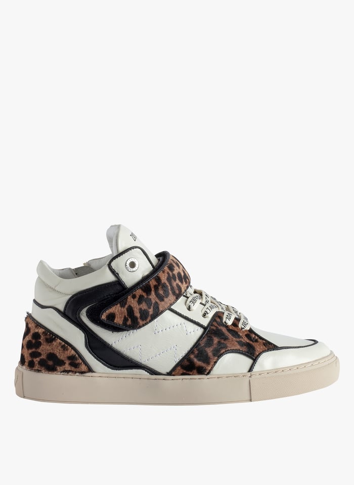 Sneakers luipaardprint hot sale