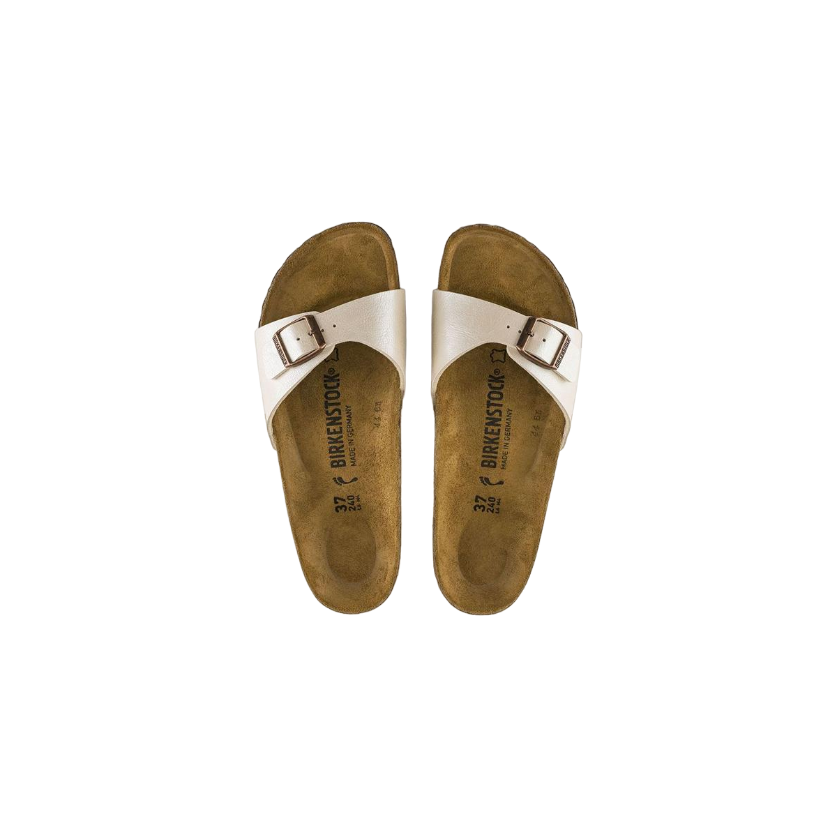 Faux leather sandals BIRKENSTOCK Pink