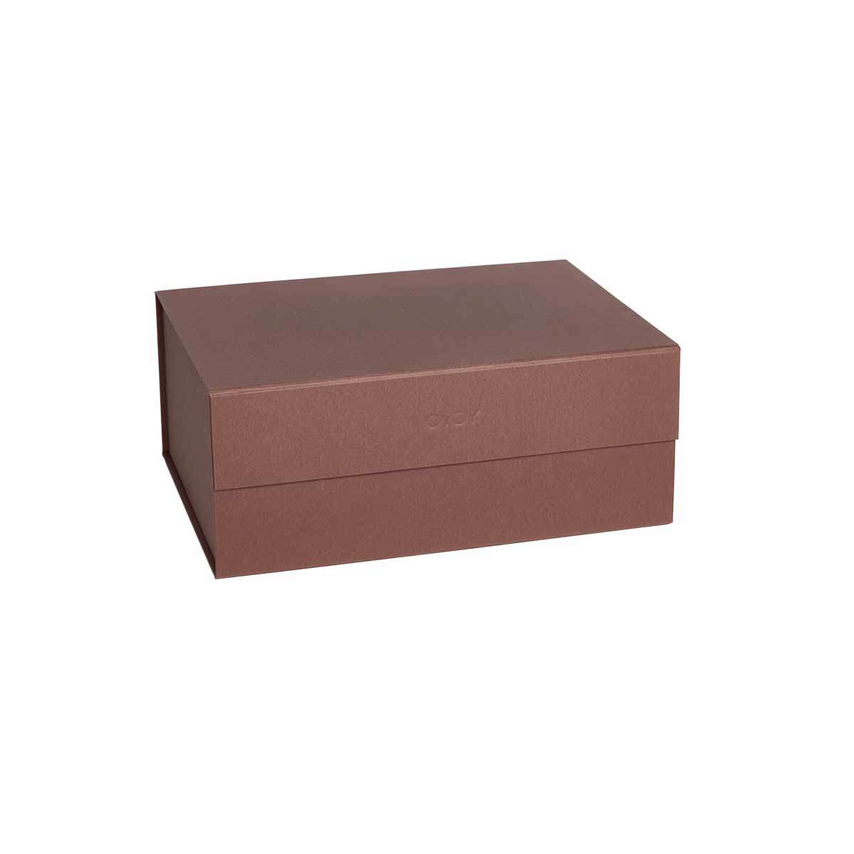 Cardboard storage box OYOY LIVING DESIGN Red