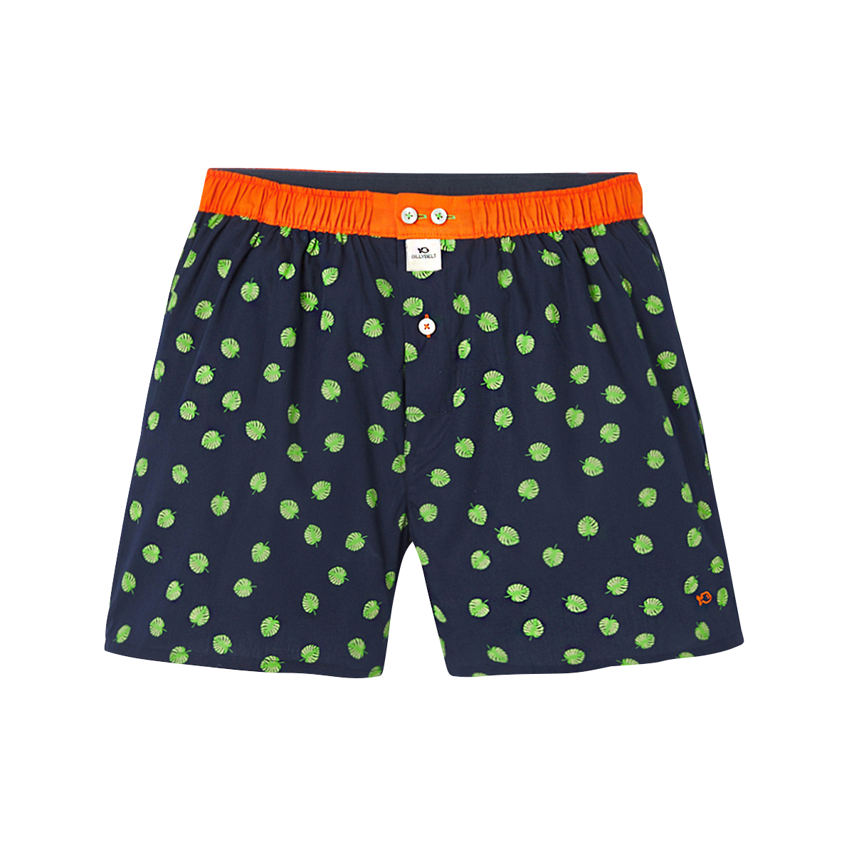 Organic cotton boxer shorts BILLYBELT Blue