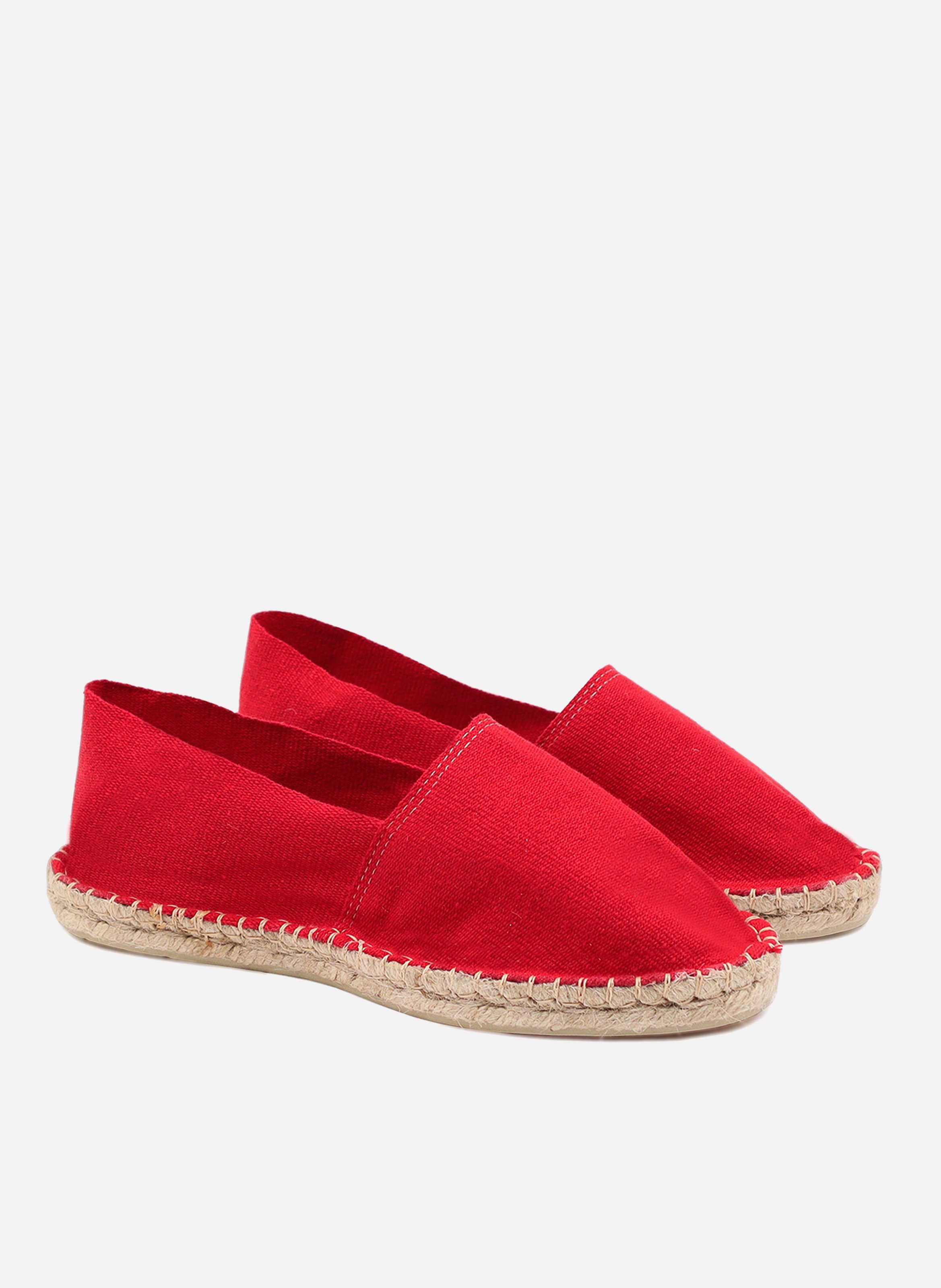 Cotton canvas espadrilles JULES & JENN Red