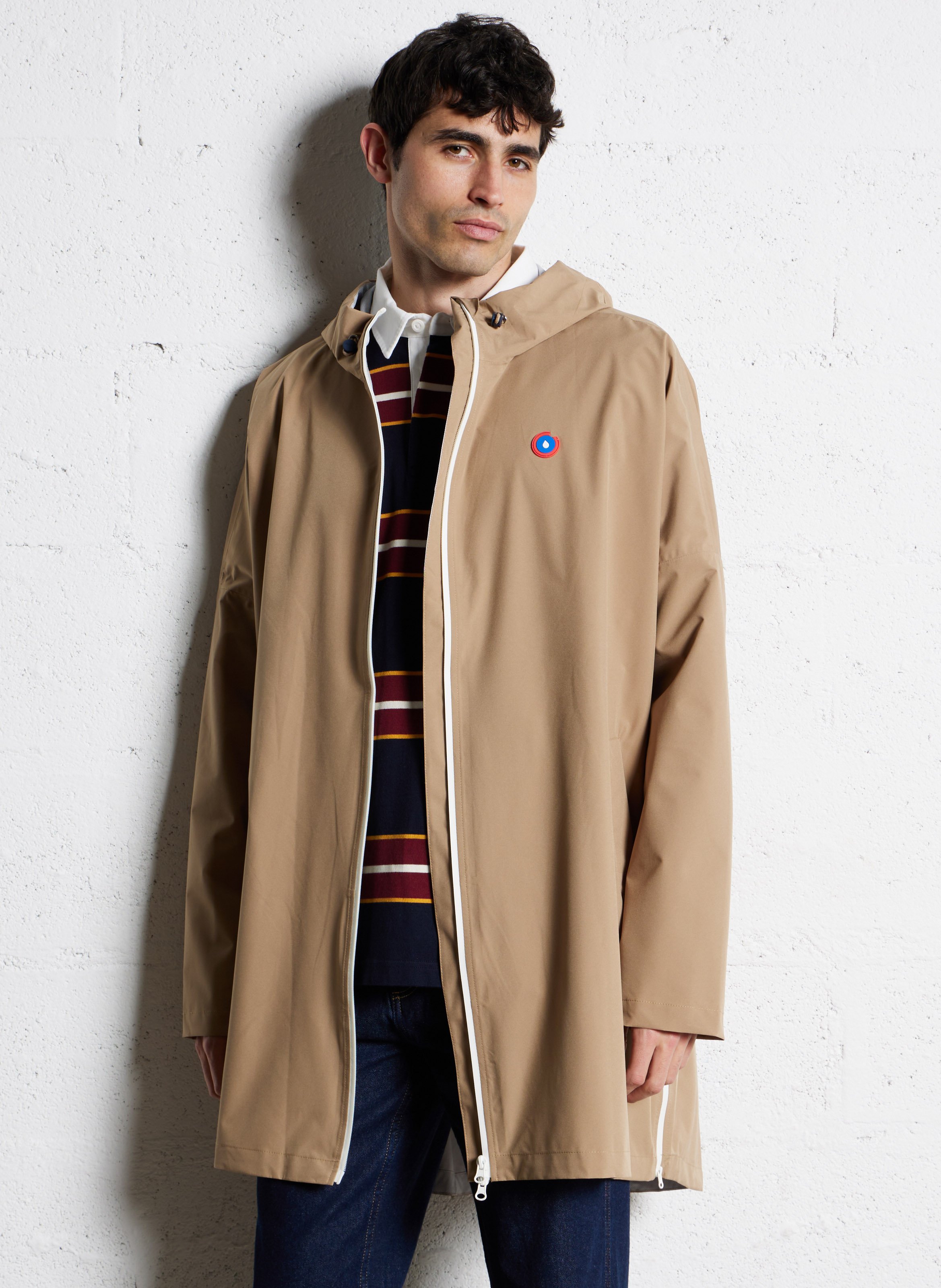 Imperméable ample à capuche  FLOTTE