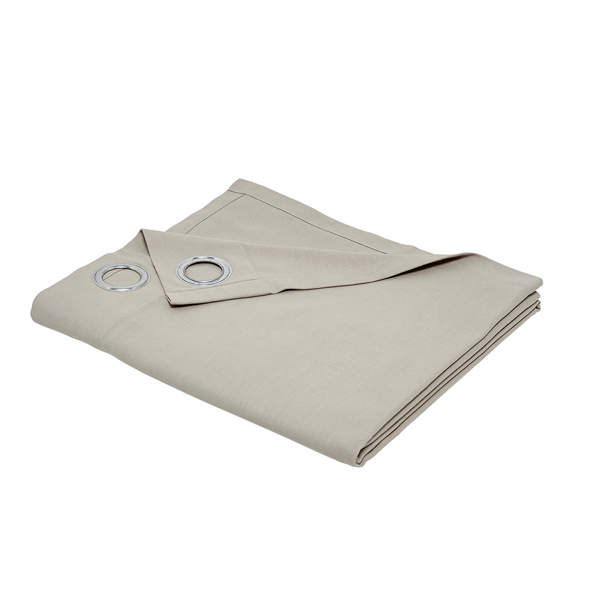 Cotton eyelet curtain TODAY LINGE DE MAISON Beige