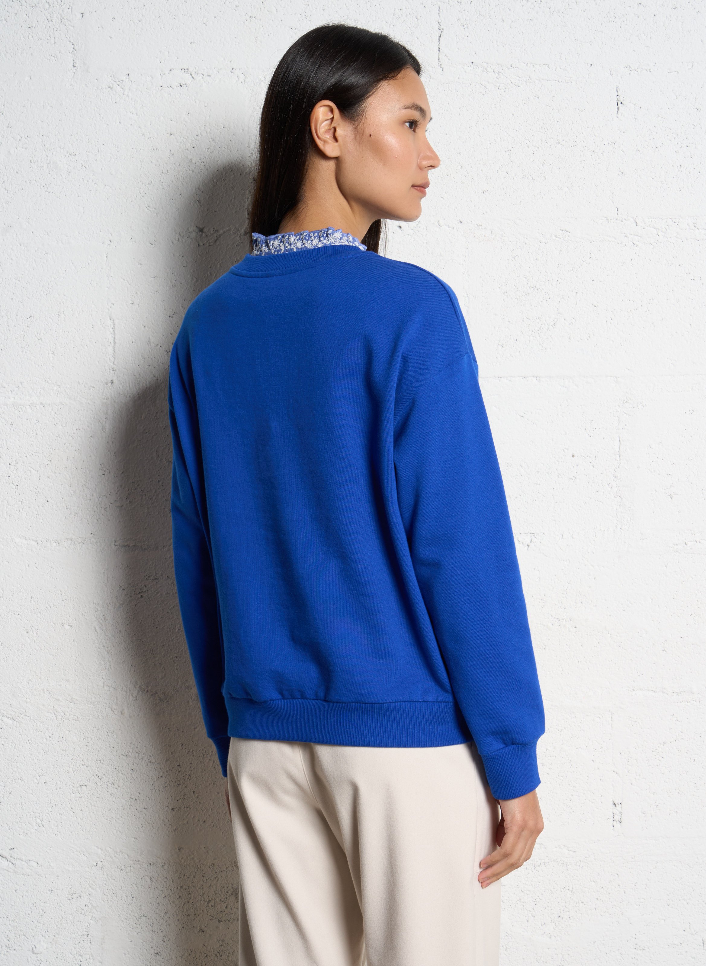 Regular-fit cotton polo shirt I CODE Blue