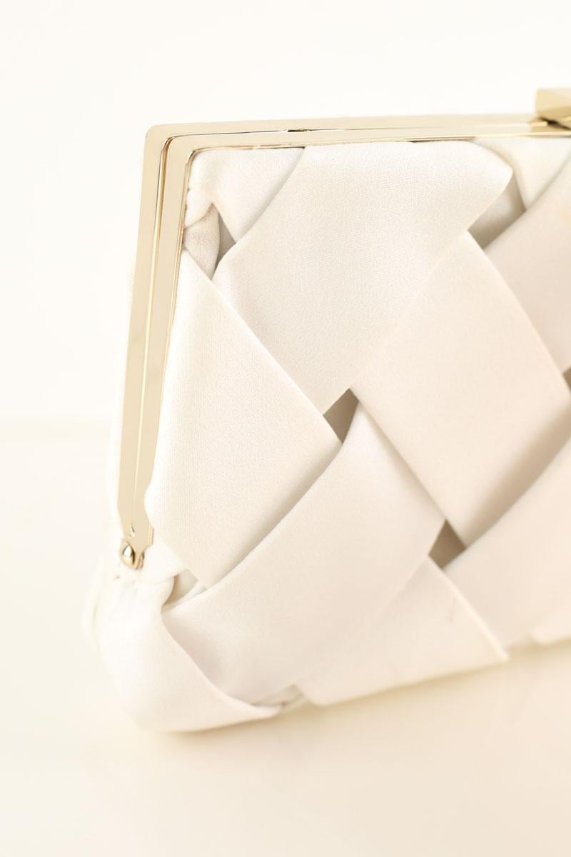 White clutch PAULE KA - Seconde main White