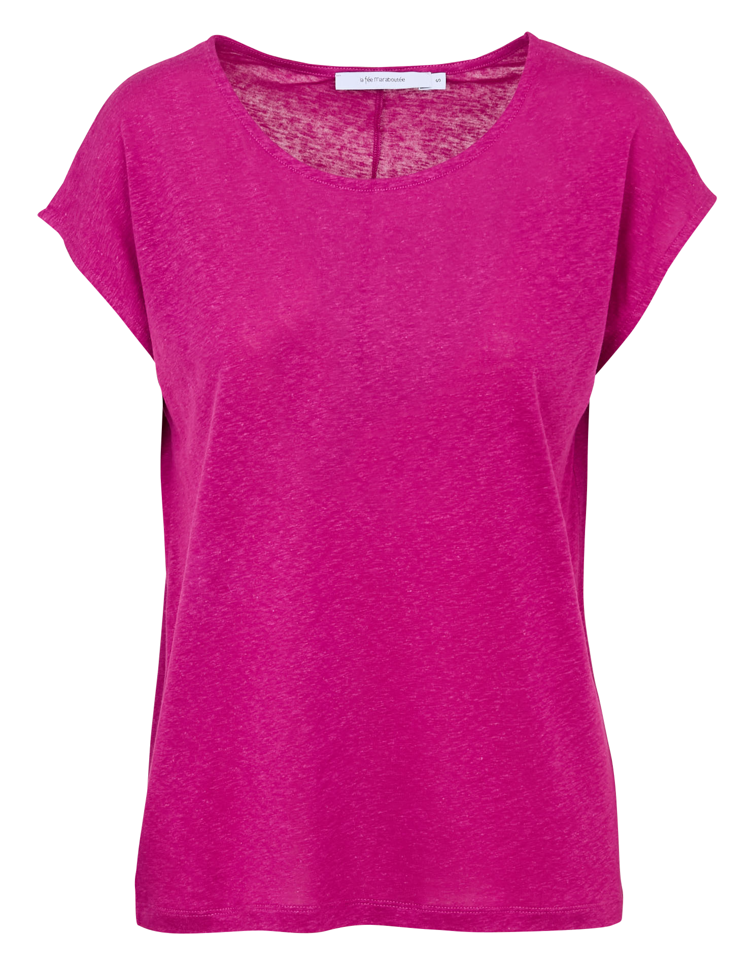 Round-neck oversized T-shirt LA FEE MARABOUTEE Pink