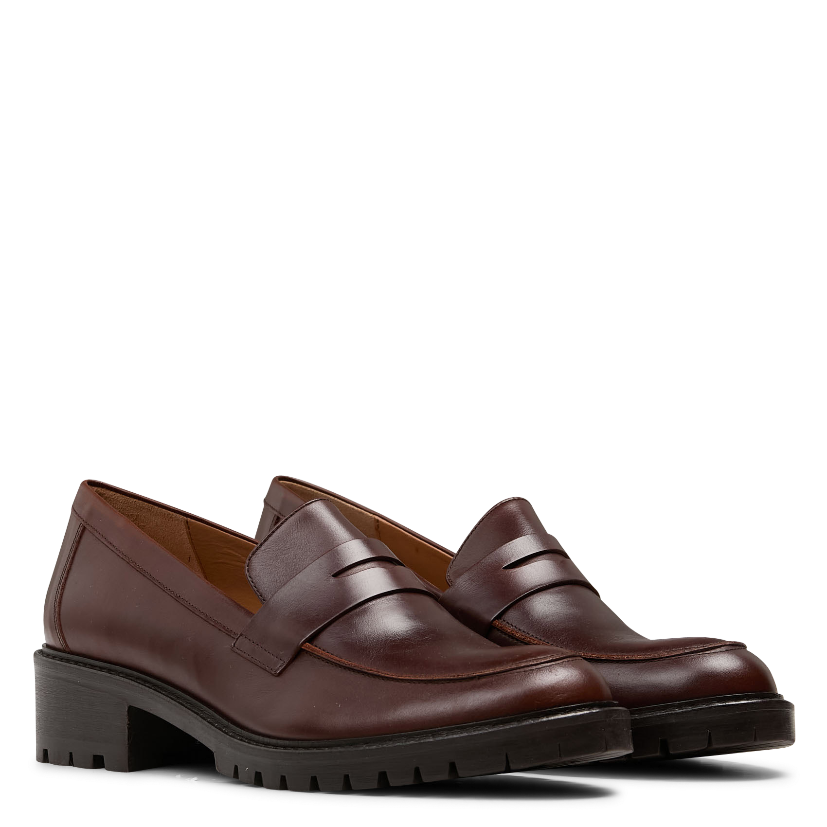 Mocassins en cuir MELLOW YELLOW Marron