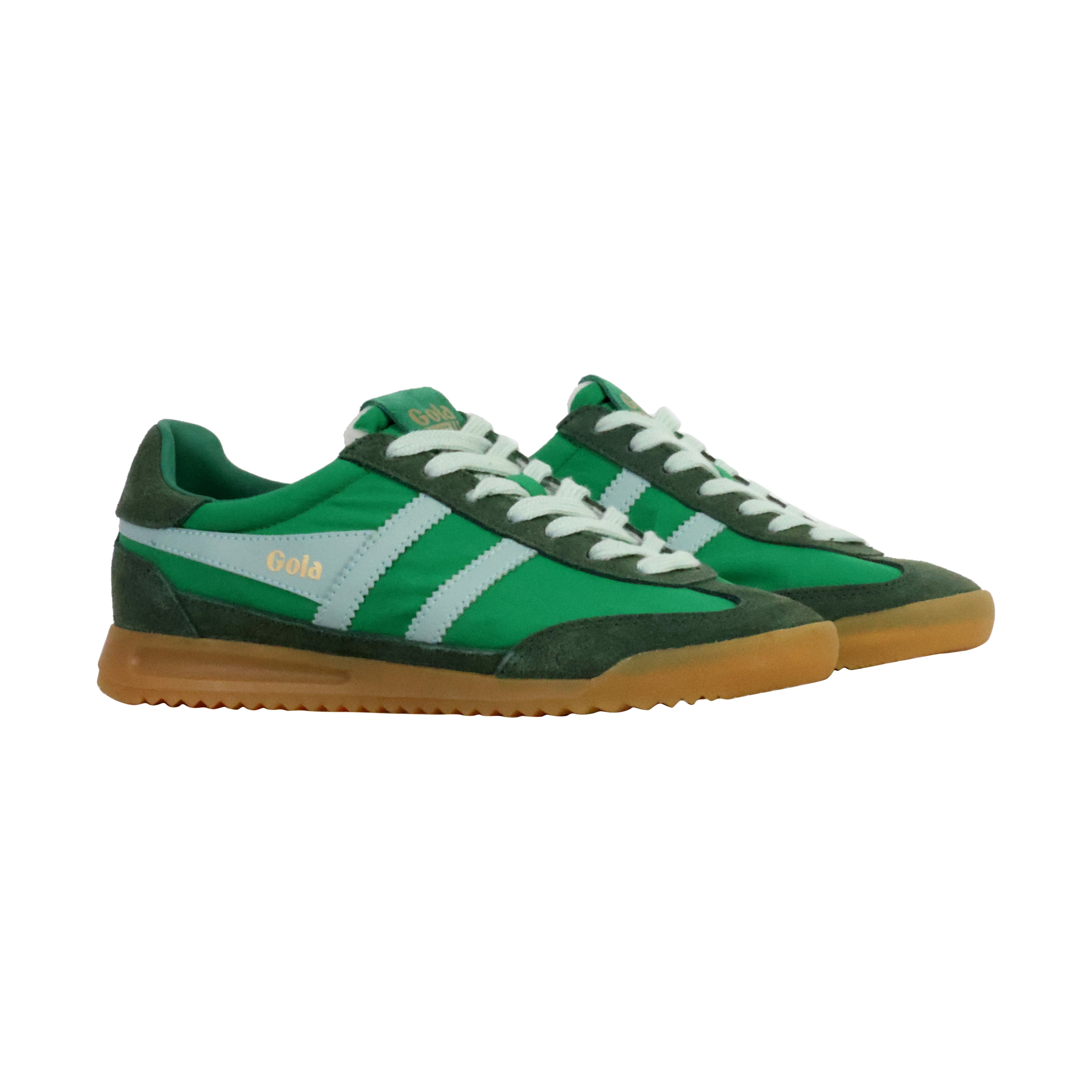 Firefly leather sneakers GOLA Green