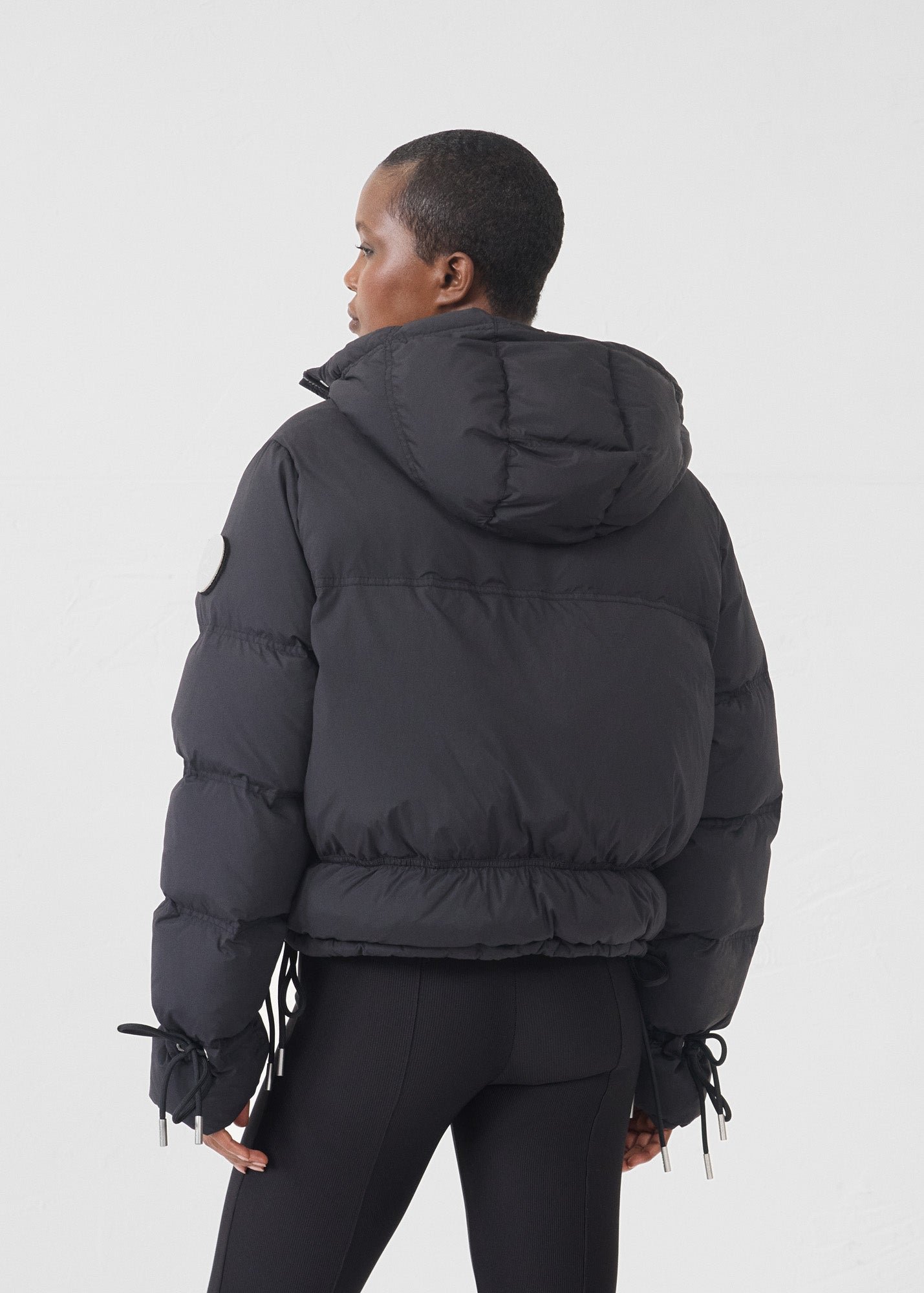 Puffer jacket for extreme cold weather - Nami JOTT Black