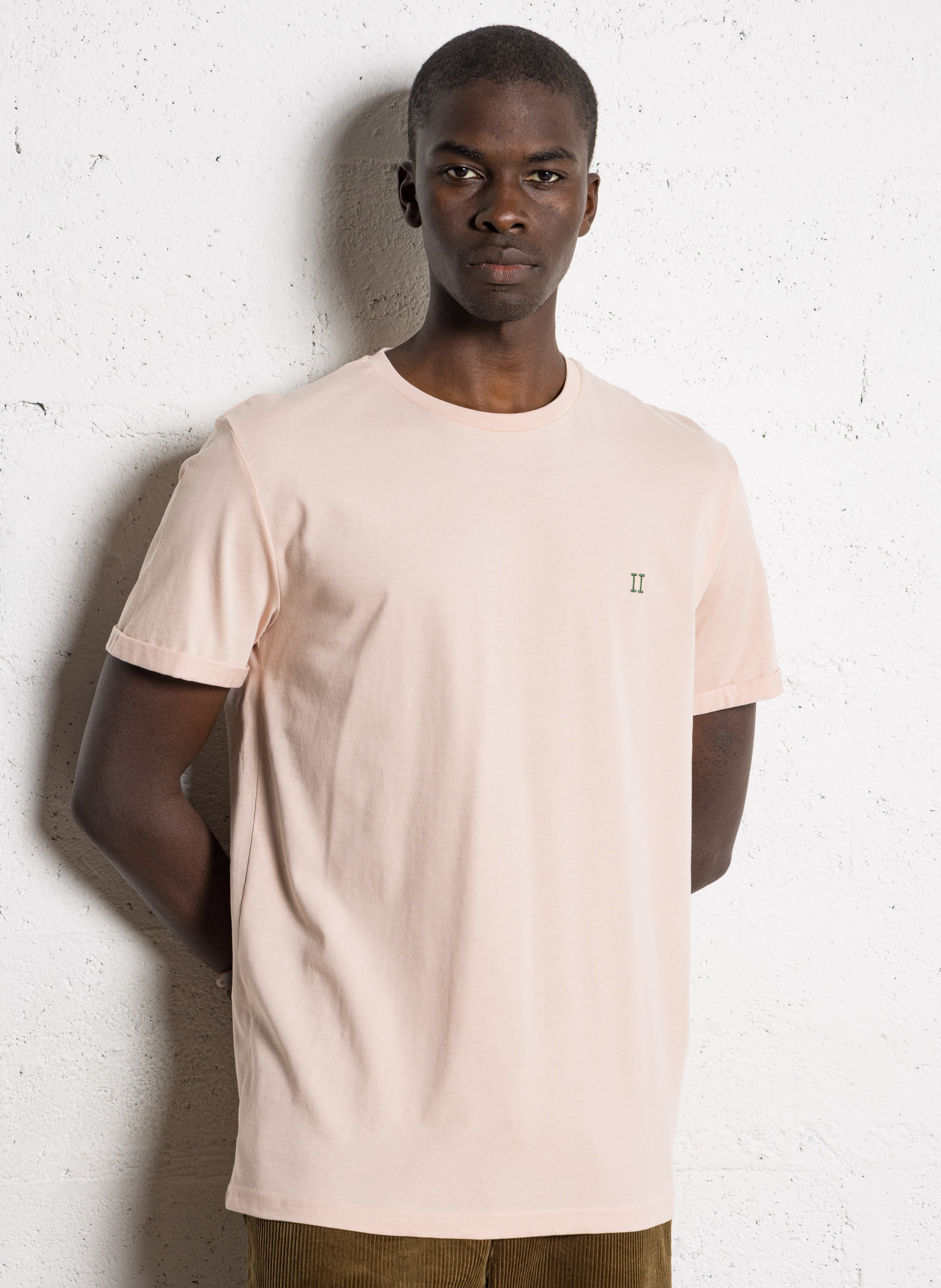 Tee-shirt droit en coton bio LES DEUX Rose